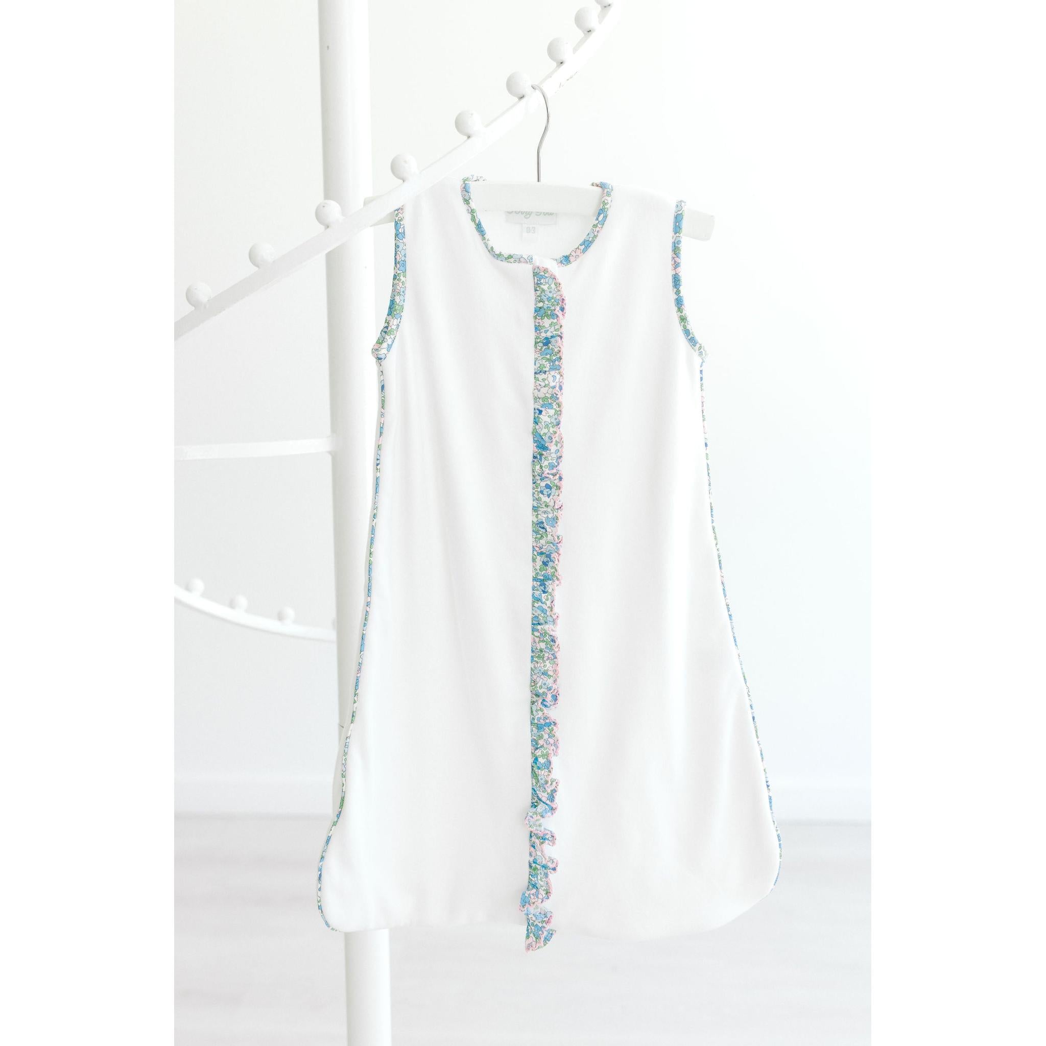 Sleep Sack- White/Blue Floral