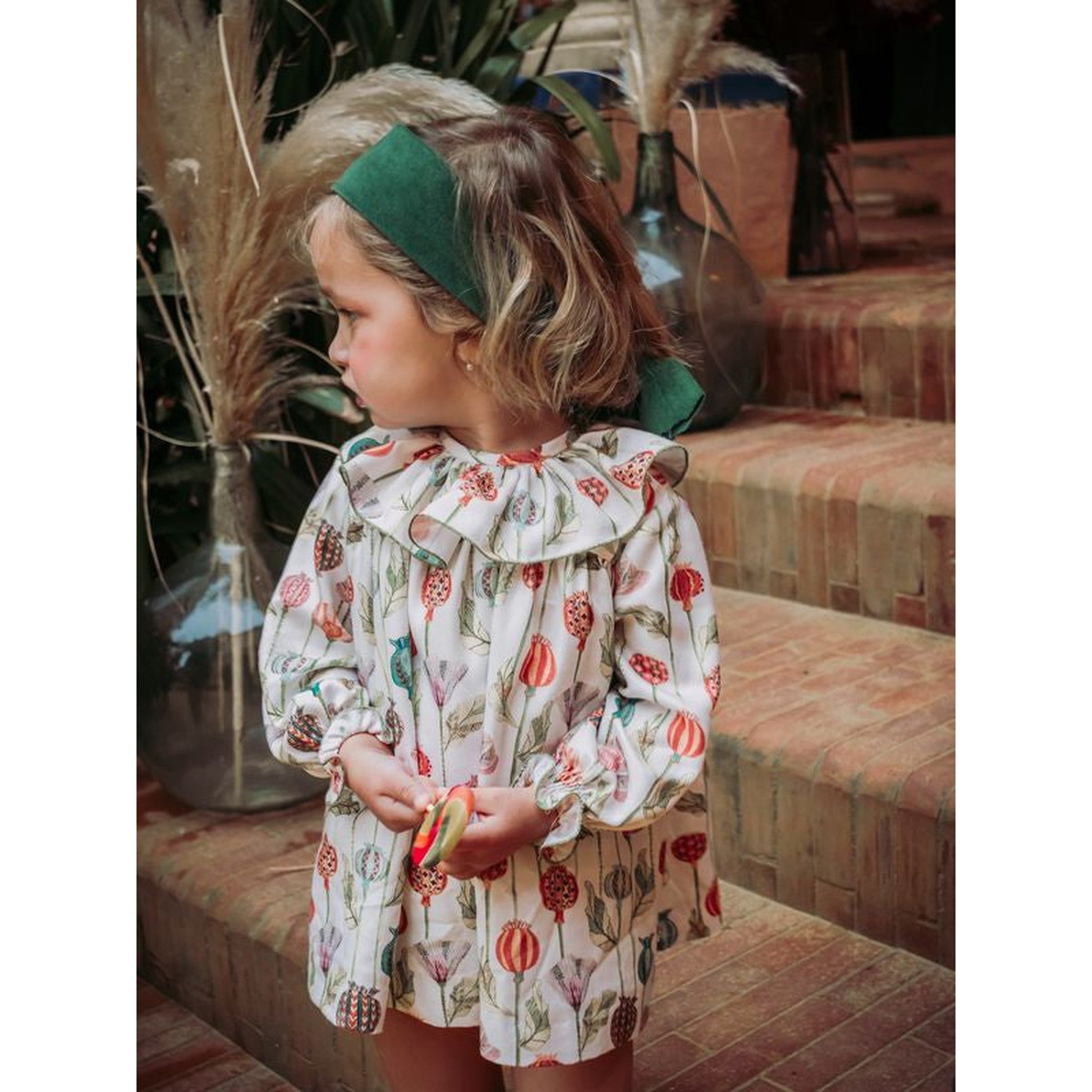 Vestido Flores Bebe