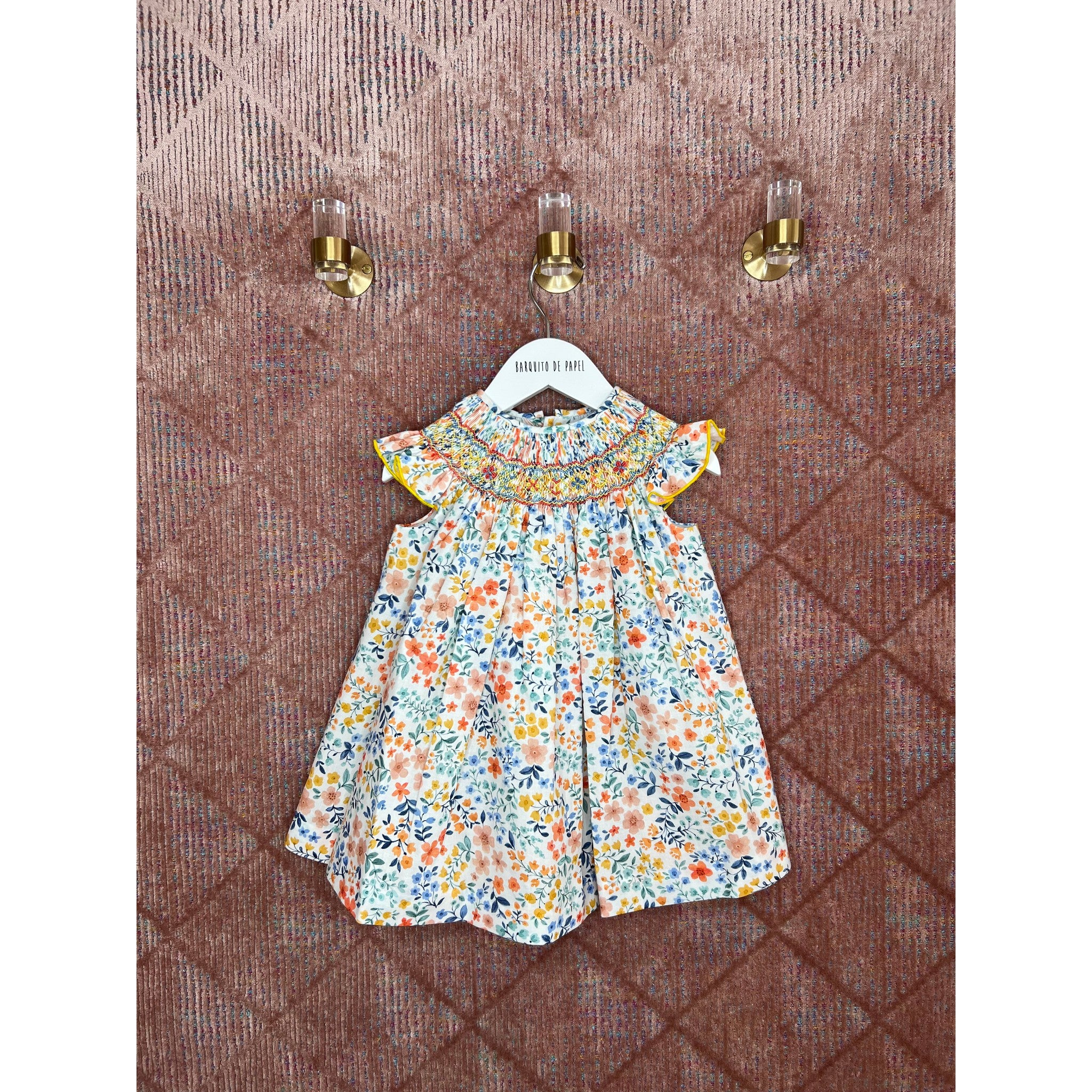 Poniente Hand Smocked Dress