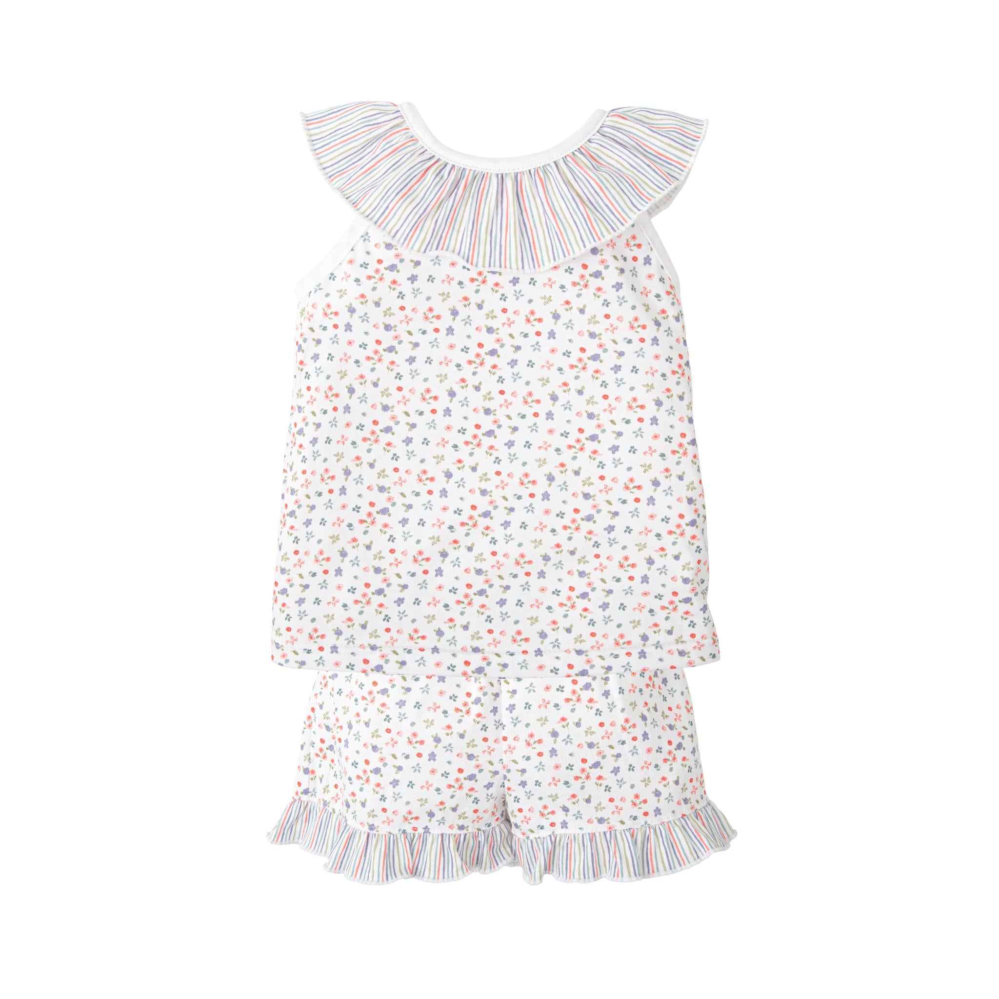 Luciernaga Ruffle Short Set