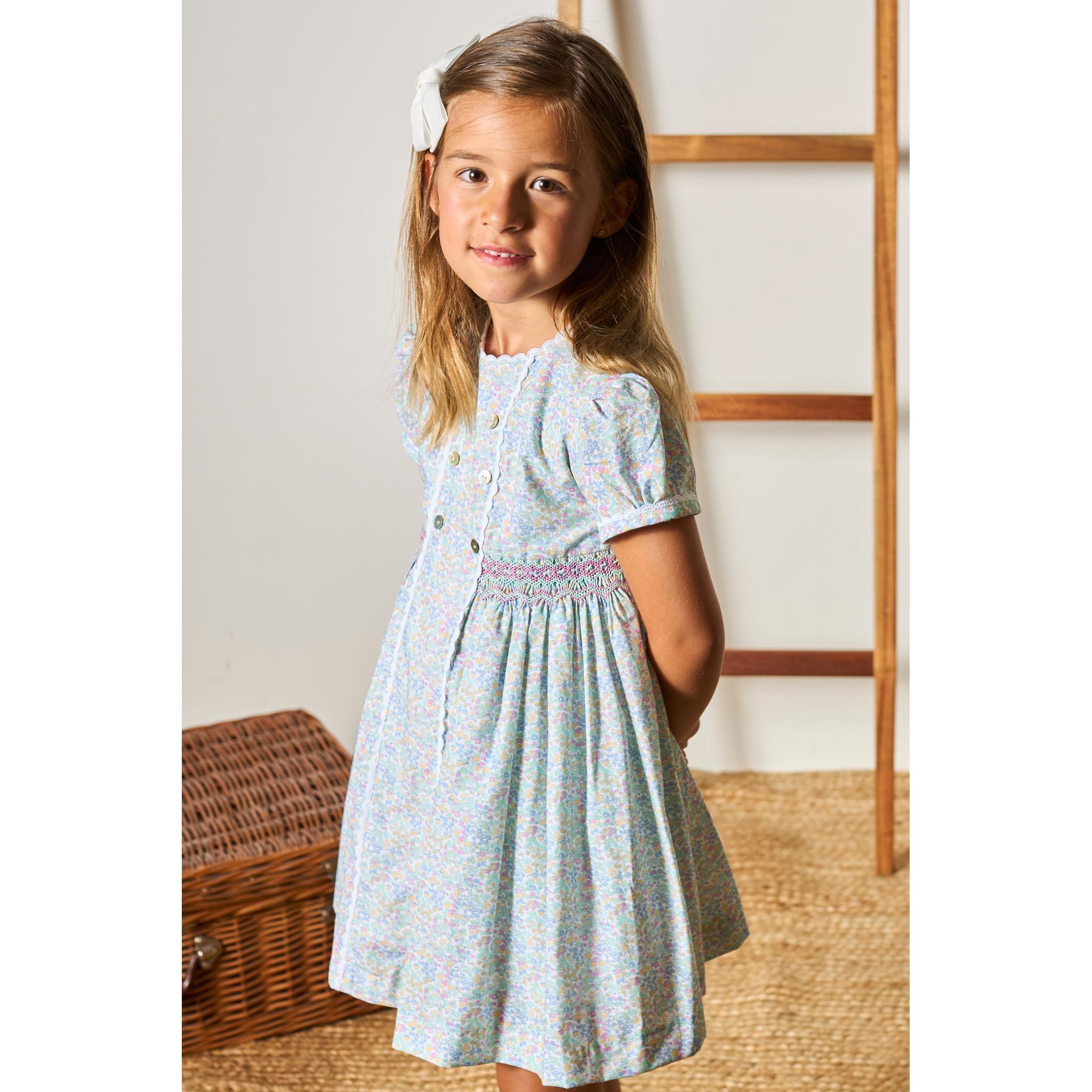 Manacor Smocked Dress
