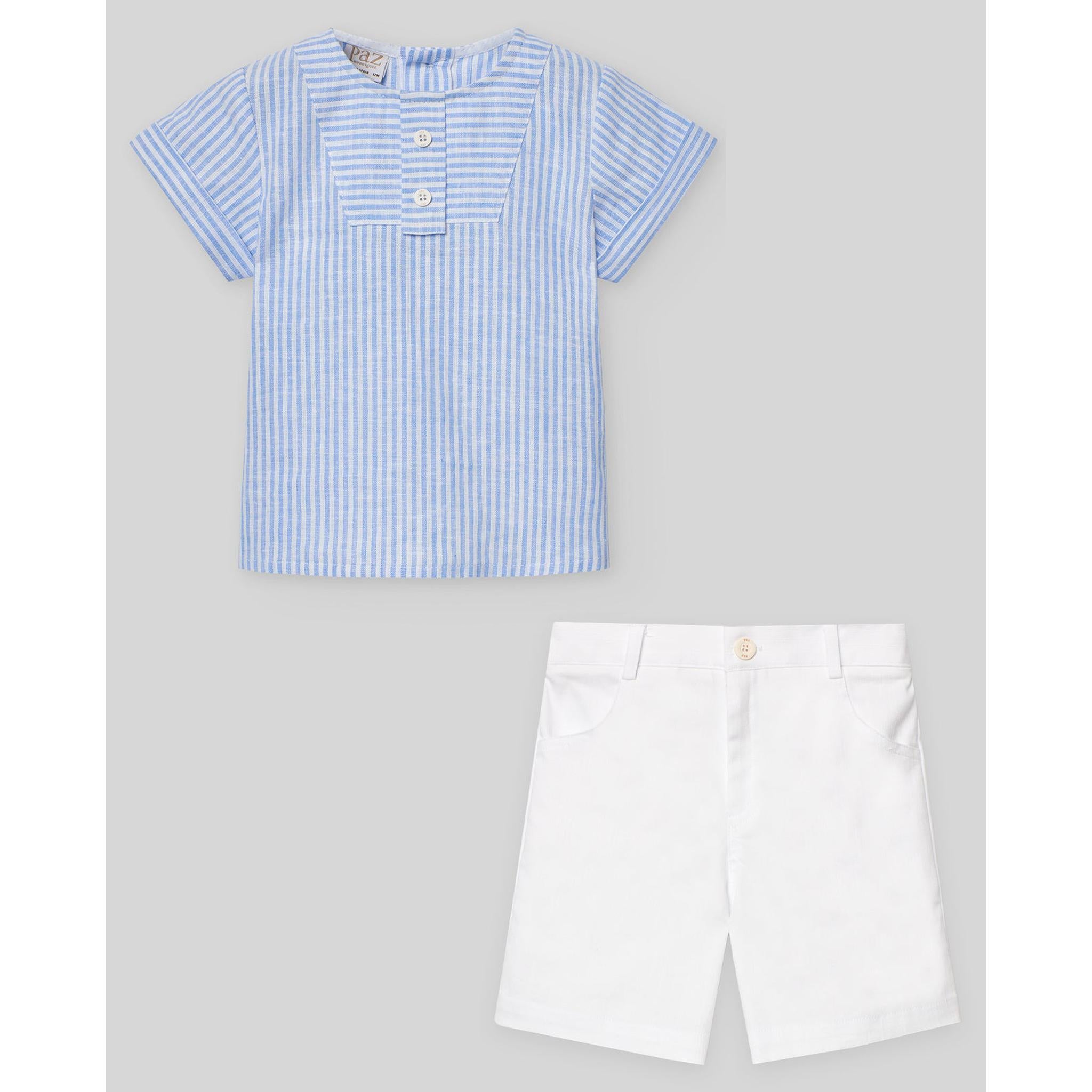 Dorna Stripes Short Set