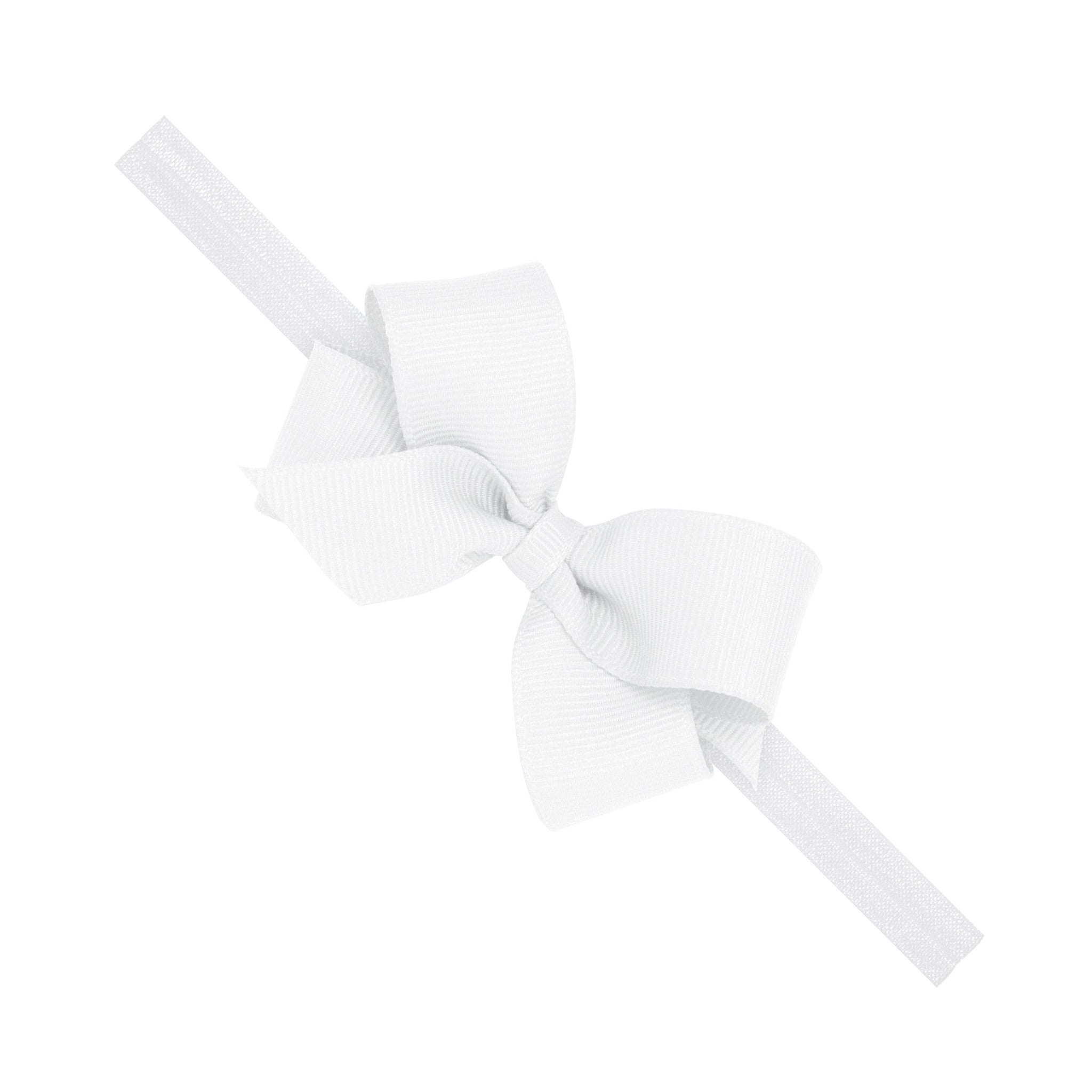 Mini Classic Grosgrain Bow on Baby Band