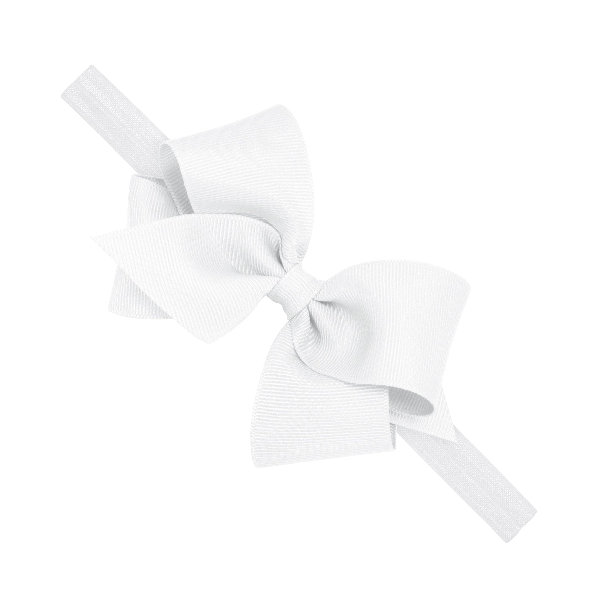 Small Classic Grosgrain Bow on Baby Band