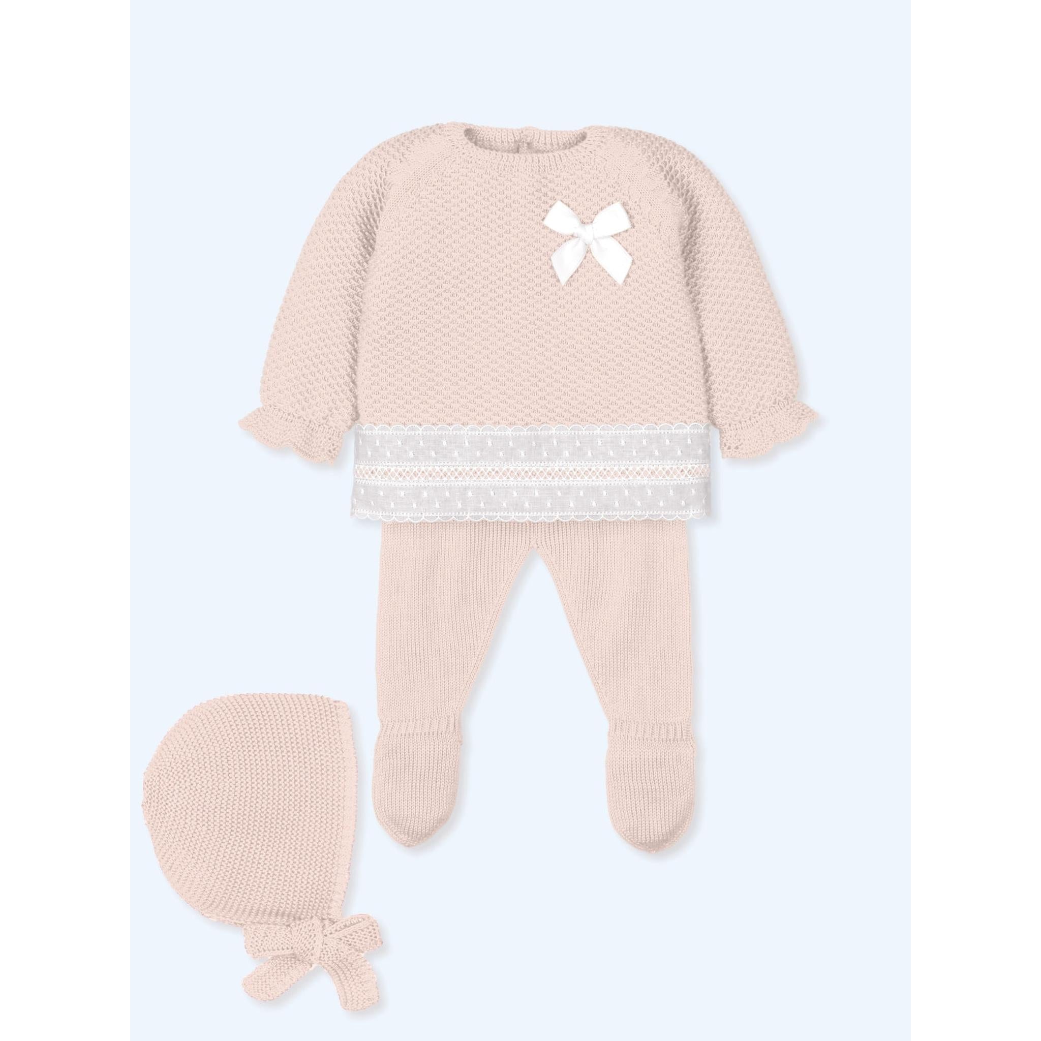 Tira Bordada Three Piece Knitted Set
