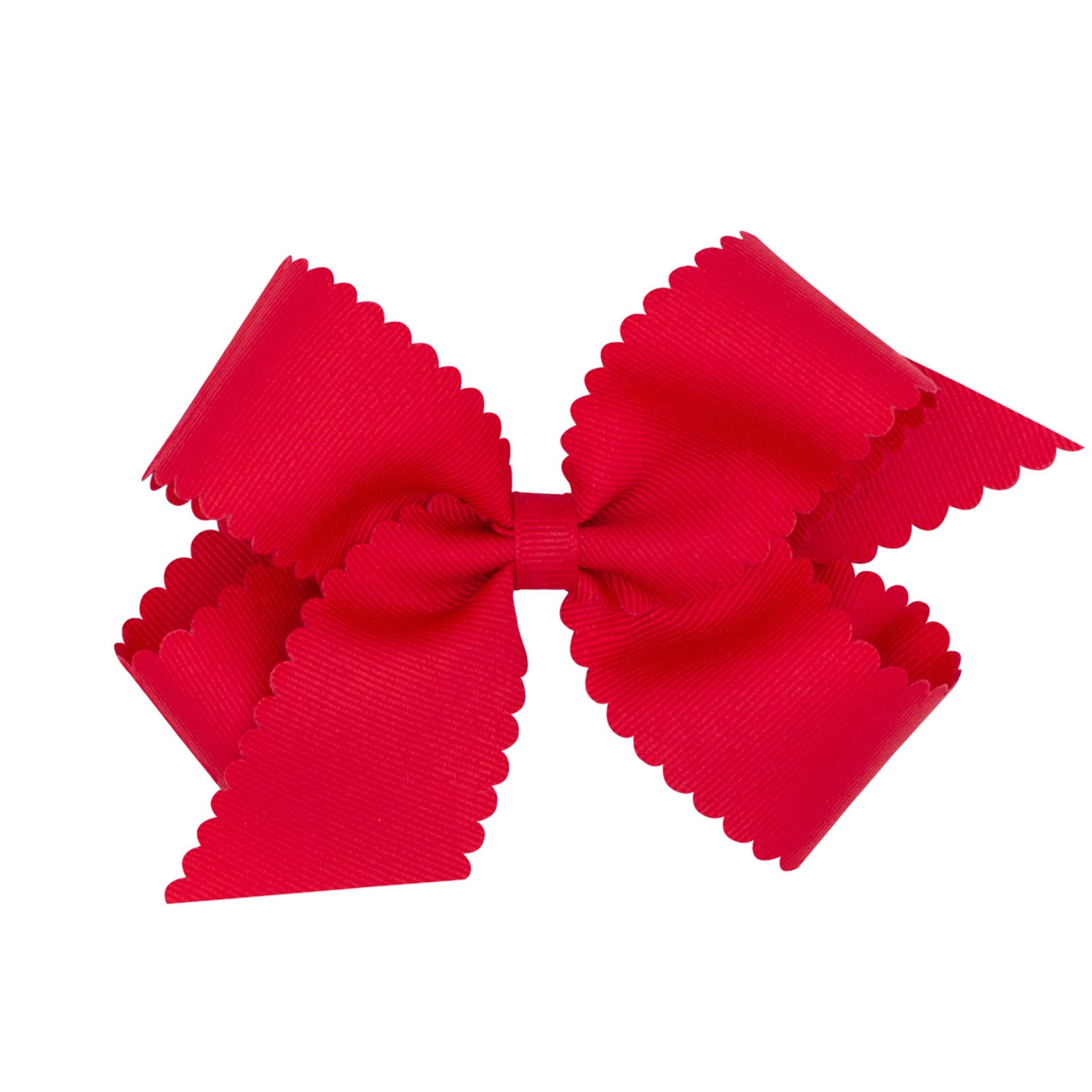 Medium Scalloped Edge Grosgrain Bow