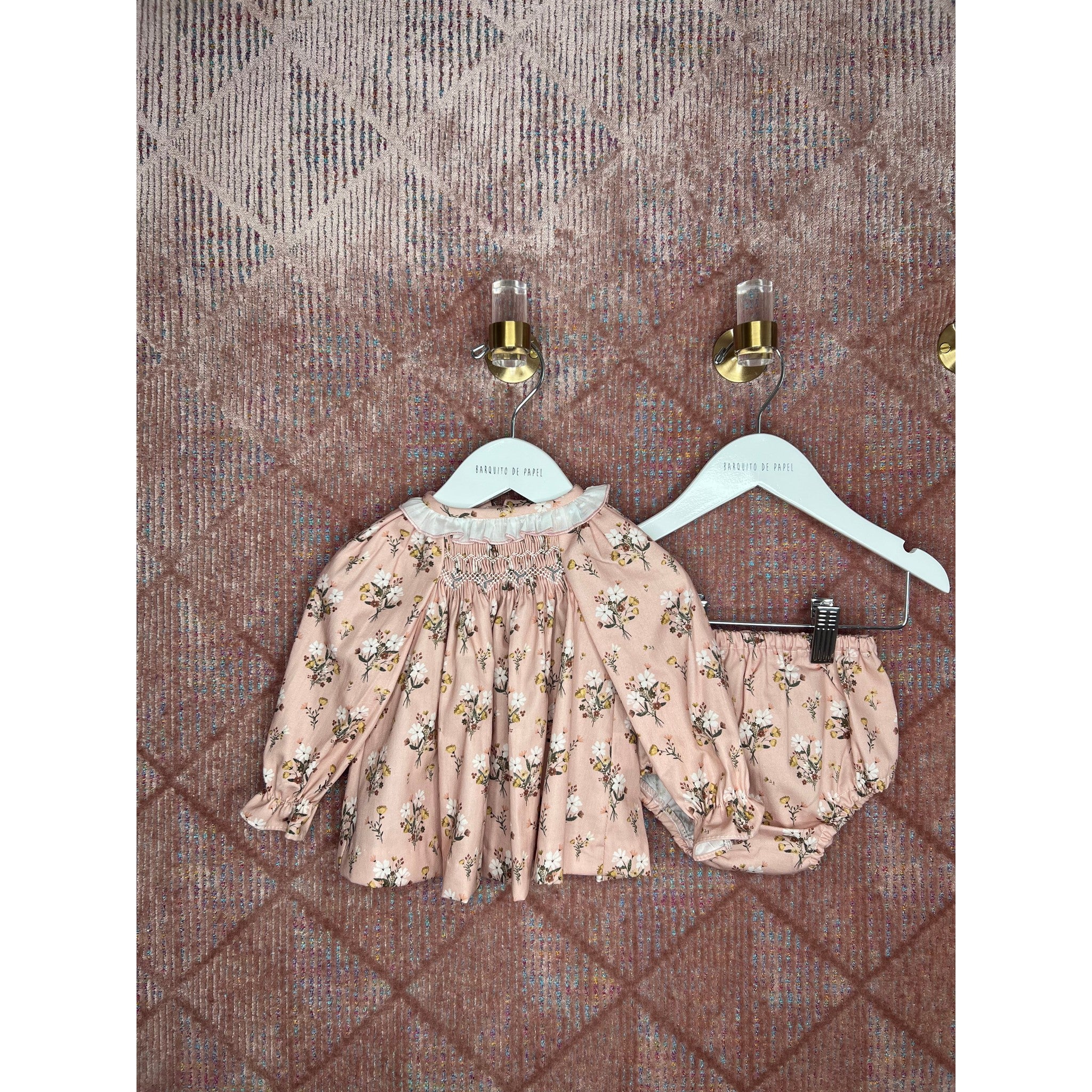 Smocked Mini Dress Loly