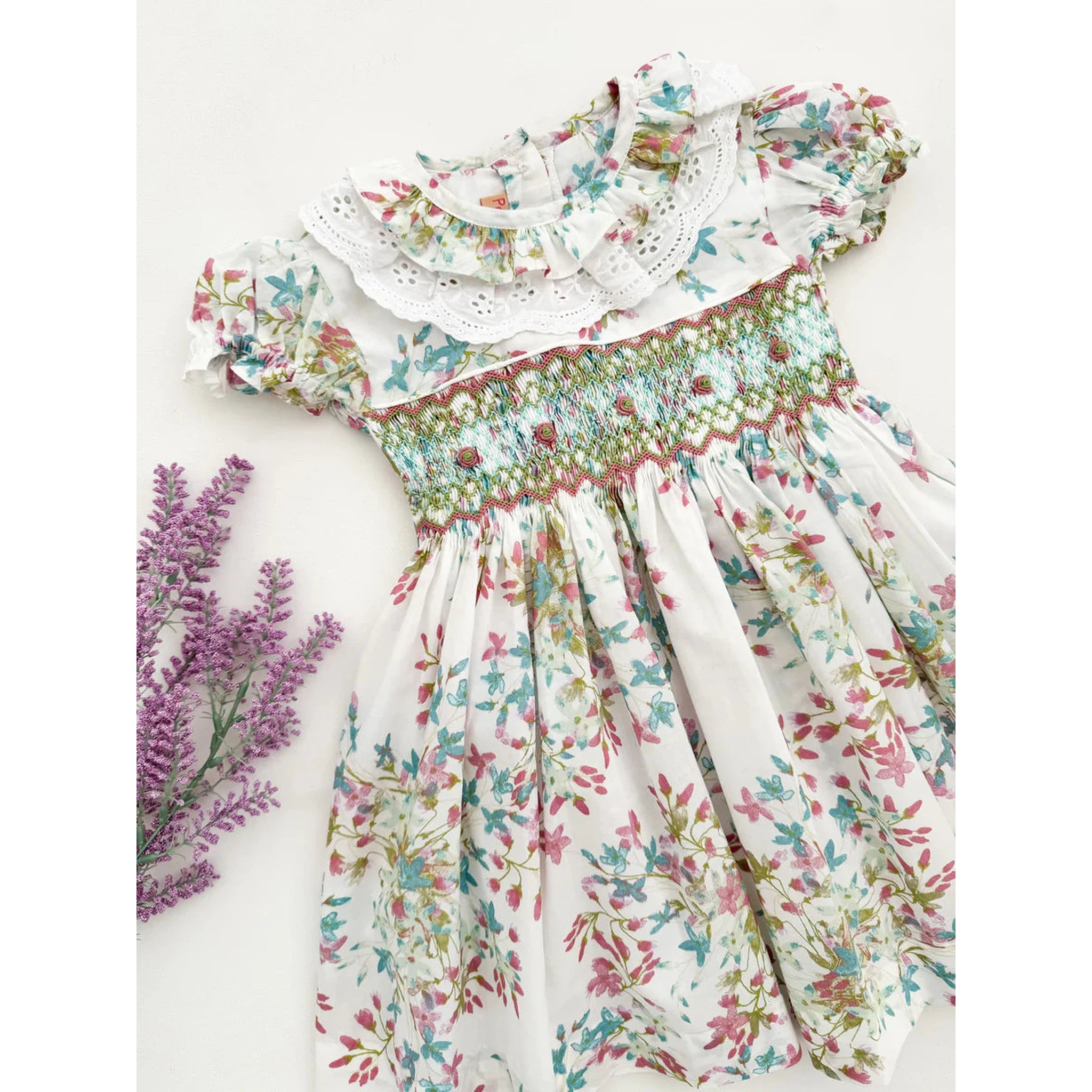 Alia Smocked Dress