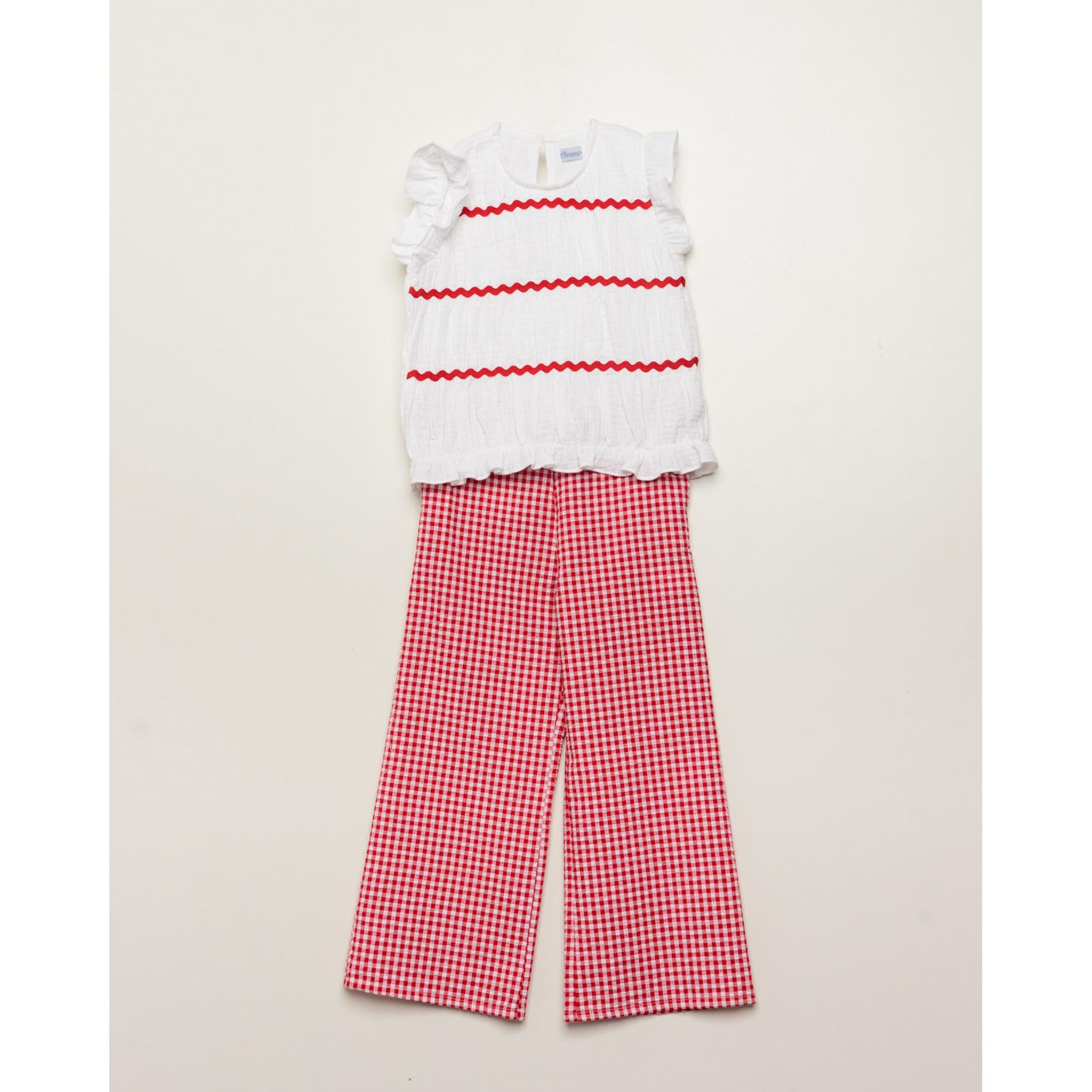 Vichy Trouser Set