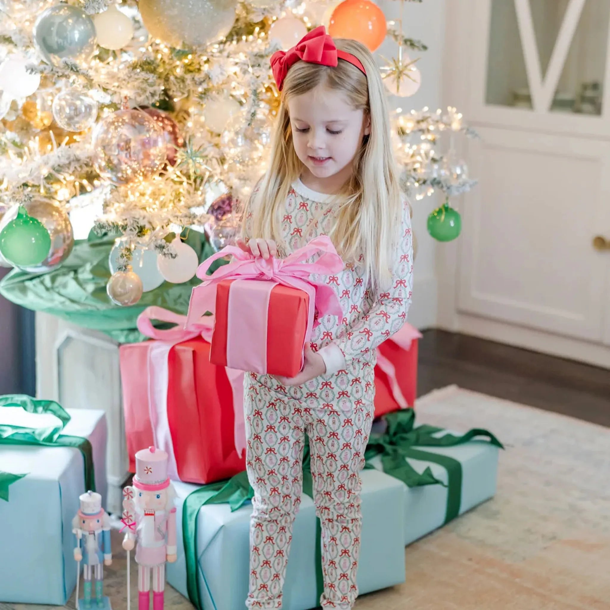 Ava Girls' Pajama Pant Set - Nutcracker Ballet