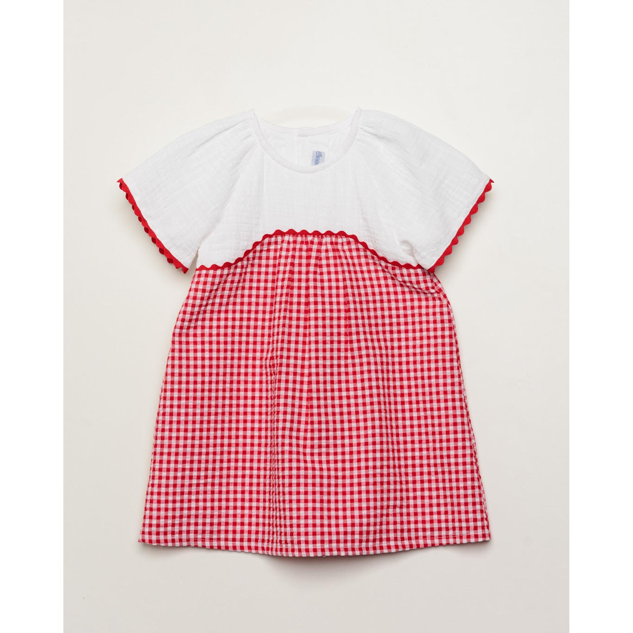 Vestido Vichy Rojo