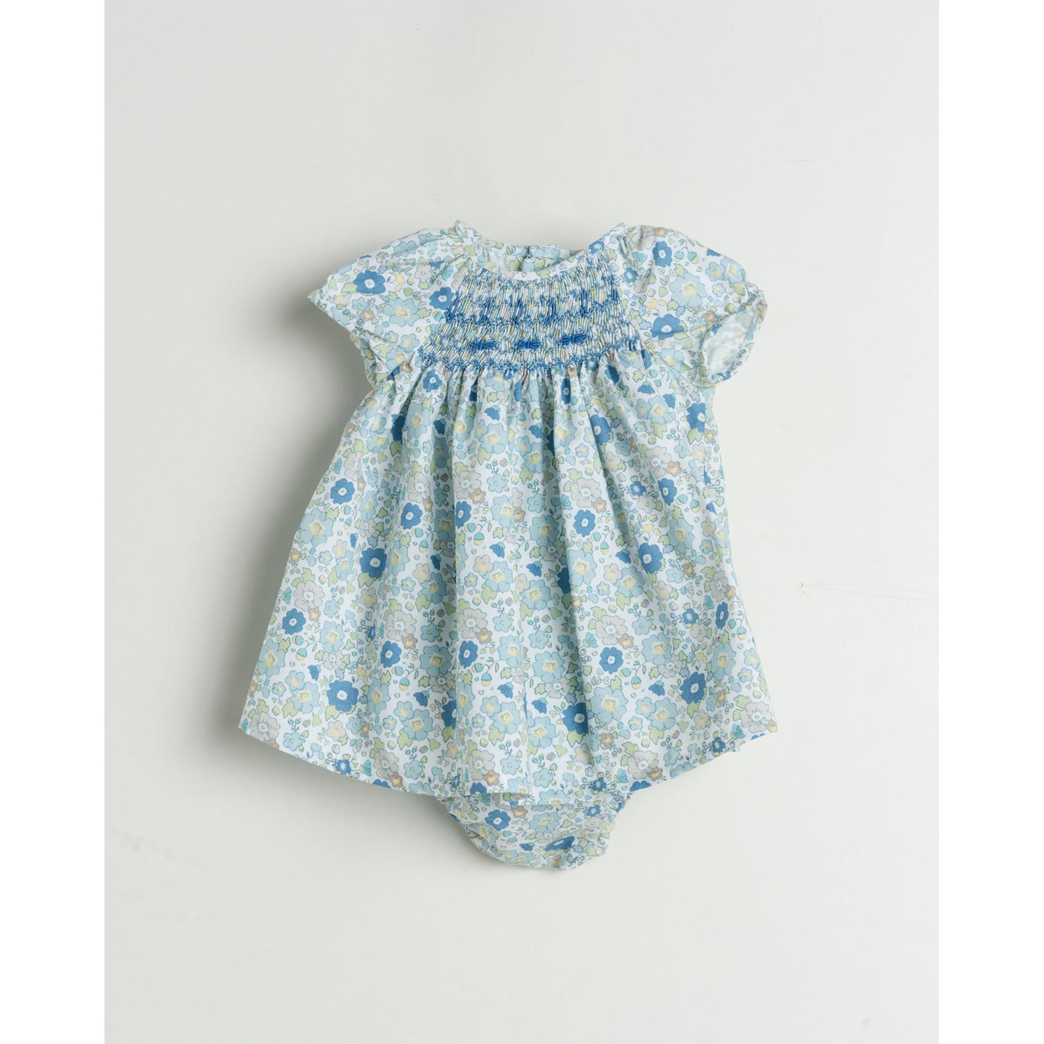 Azulina Betsy Smocked Dress