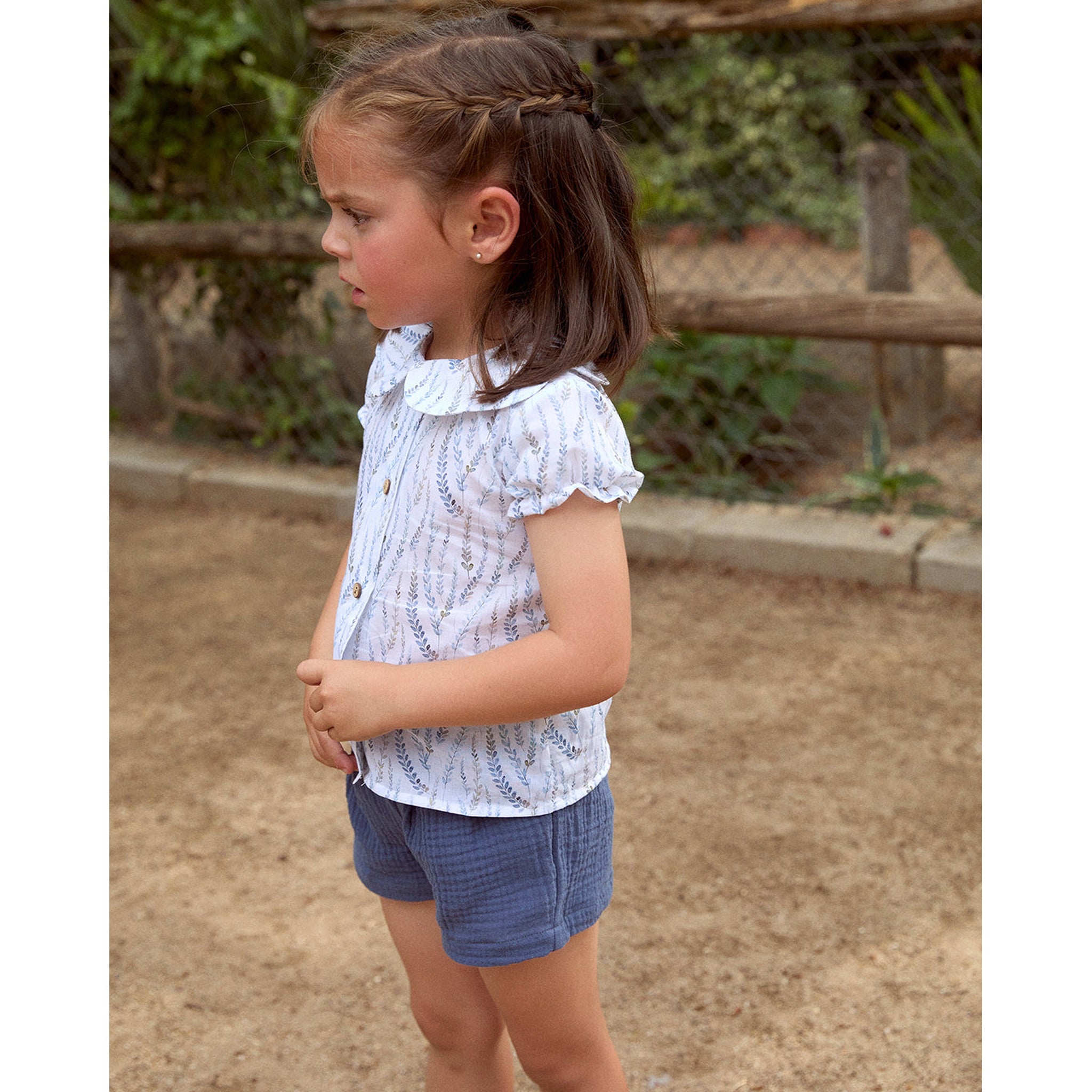 Ramitas Azulon Short Set