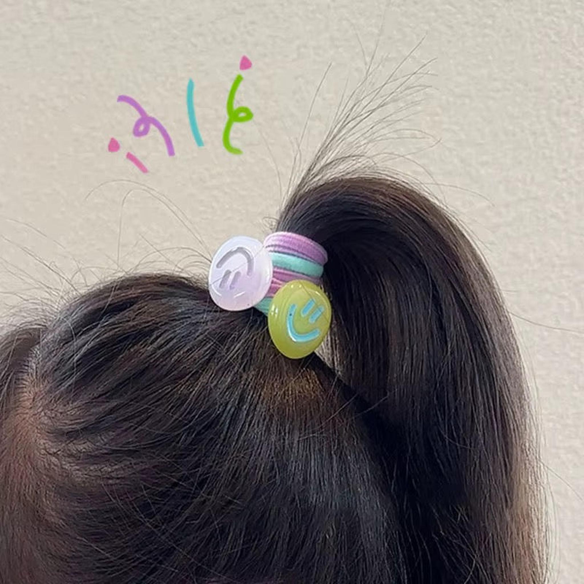 Sweet Smiley Hair Tie