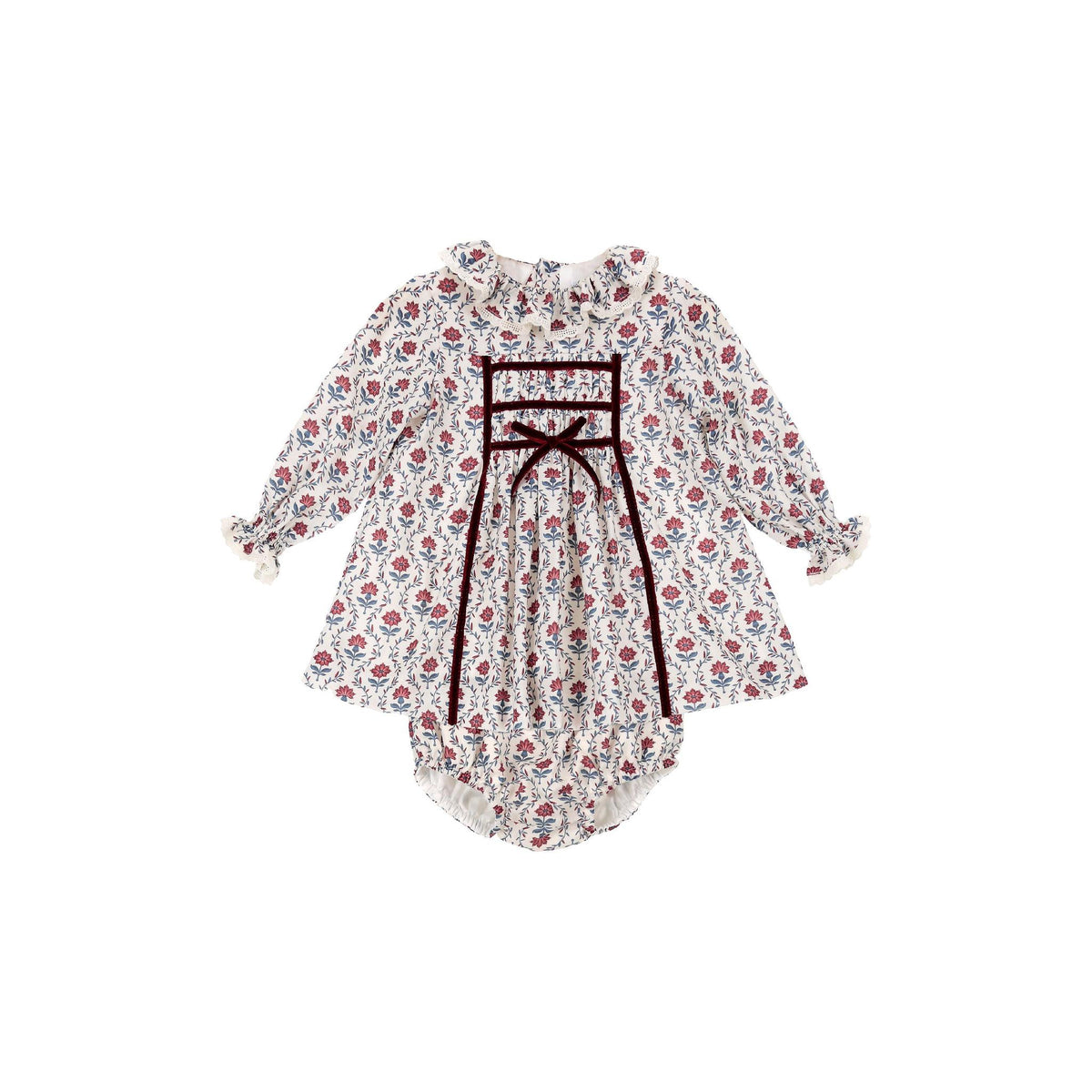 Vestido Terciopelo Berenjena - Baby