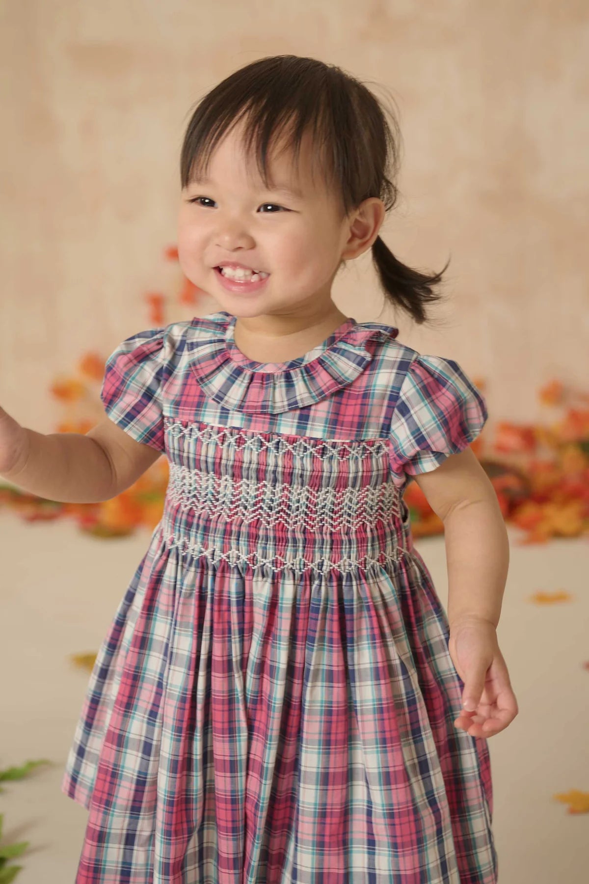 Hand-Smocked Baby Dress - Bianca