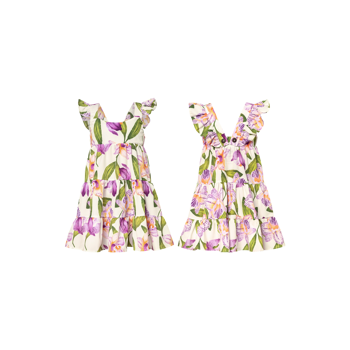 CORISSIA DRESS - ORQUIDEA CRUDO