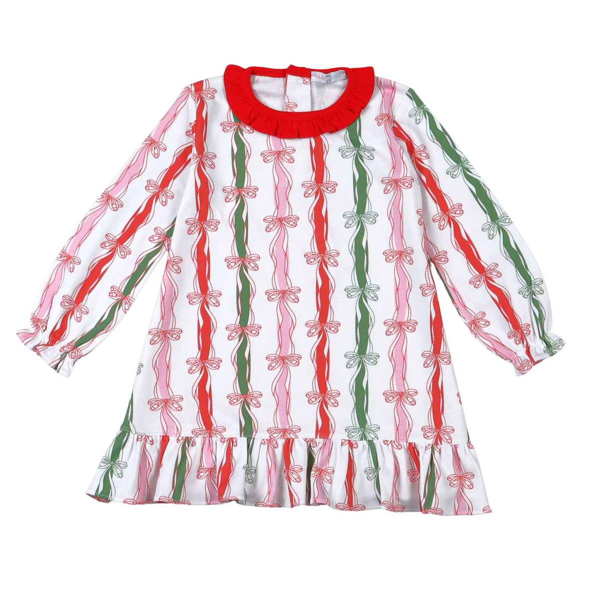 Christmas In Bow Pima Nightgown