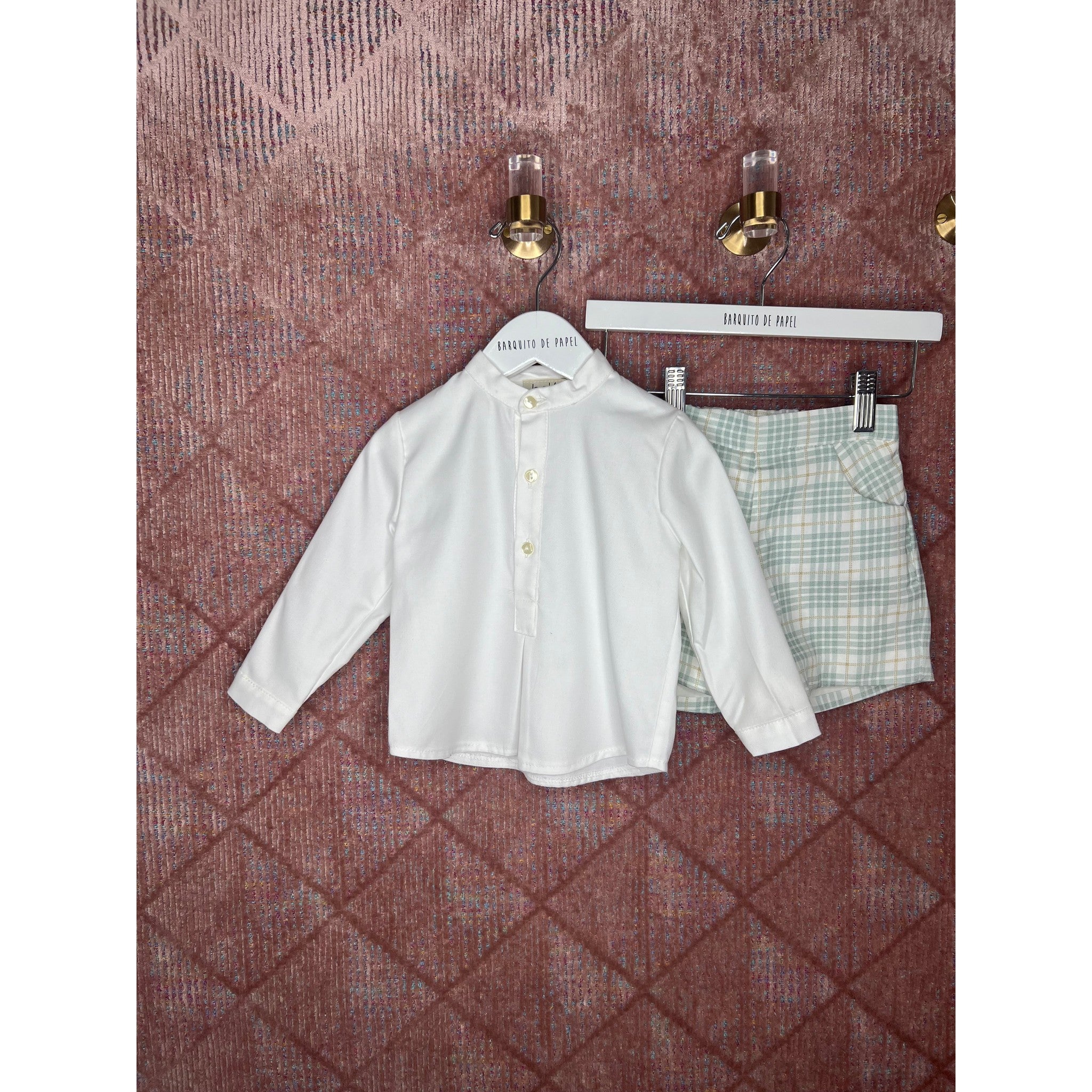 Green Short Set