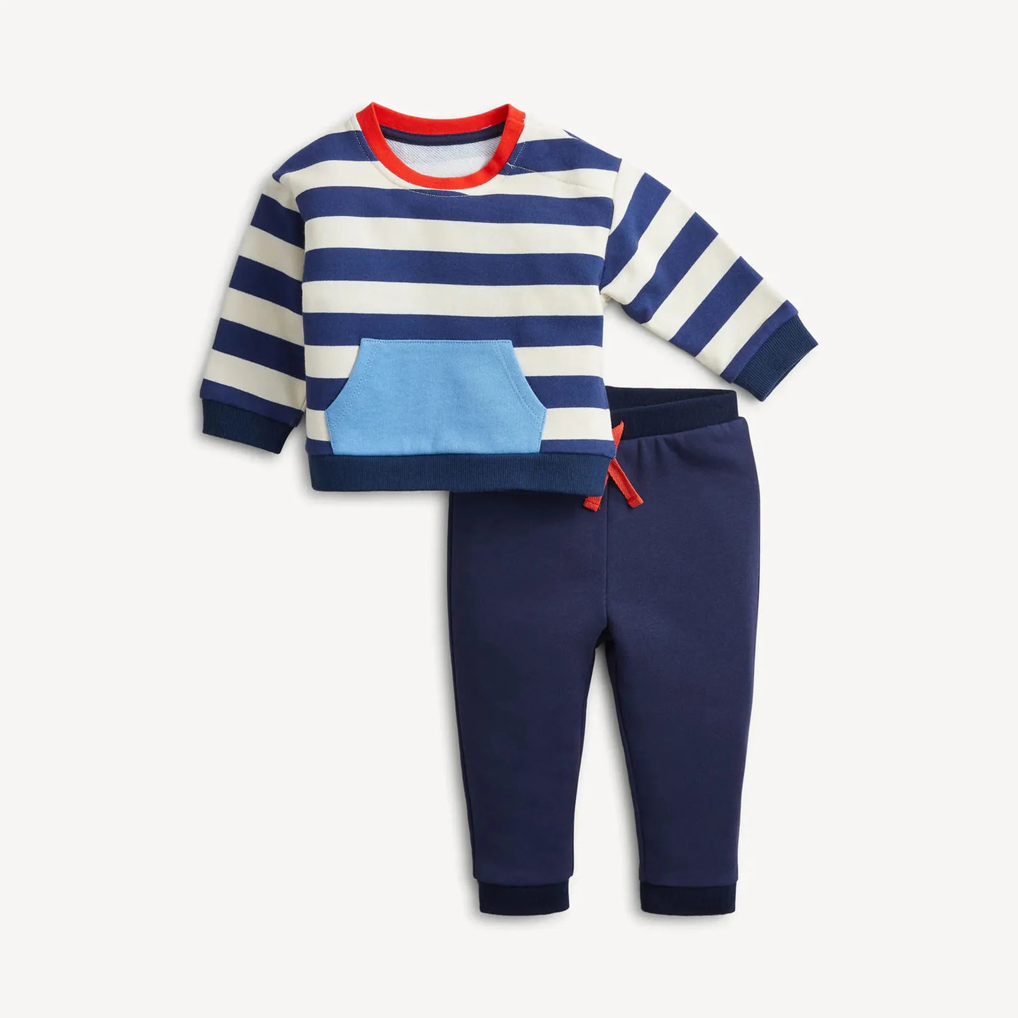 Navy Stripes Magnetic Sweatsuit