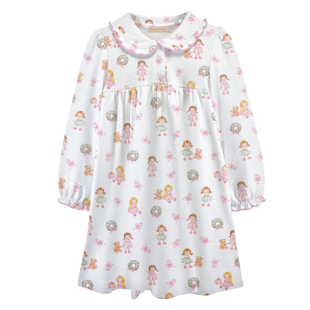 Sweet Holiday Doll Pima Nightgown