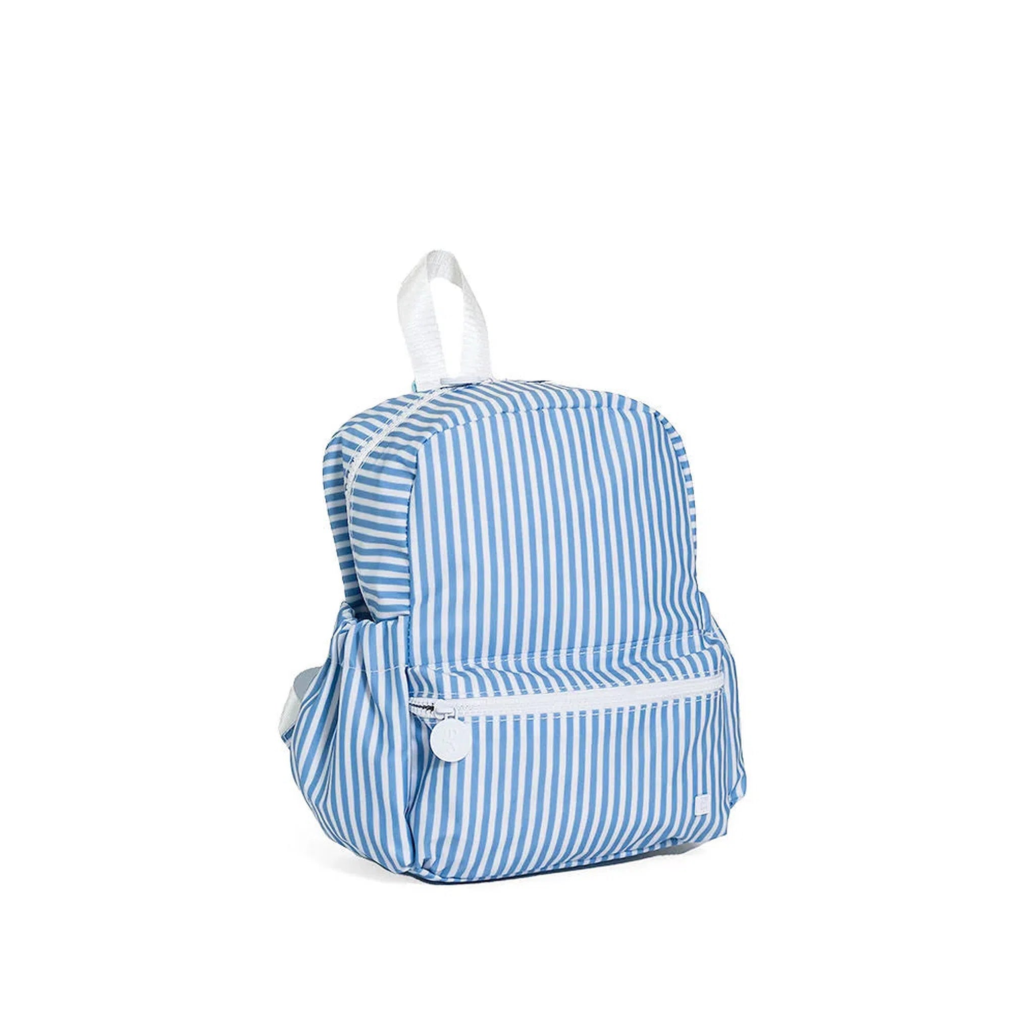 Mini Backer - Pilcro Stripes Chambray