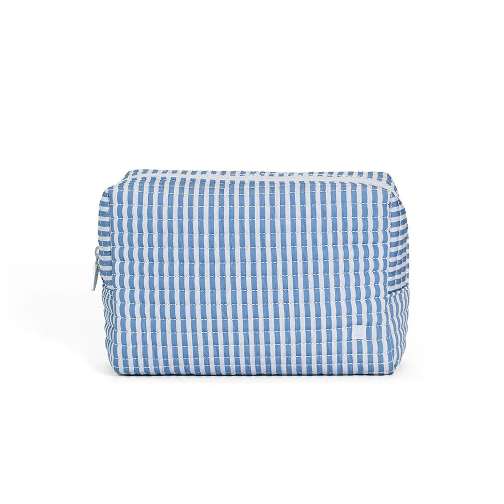 QUILTED EVERYDAY BAG - PIMLICO CHAMBRAY