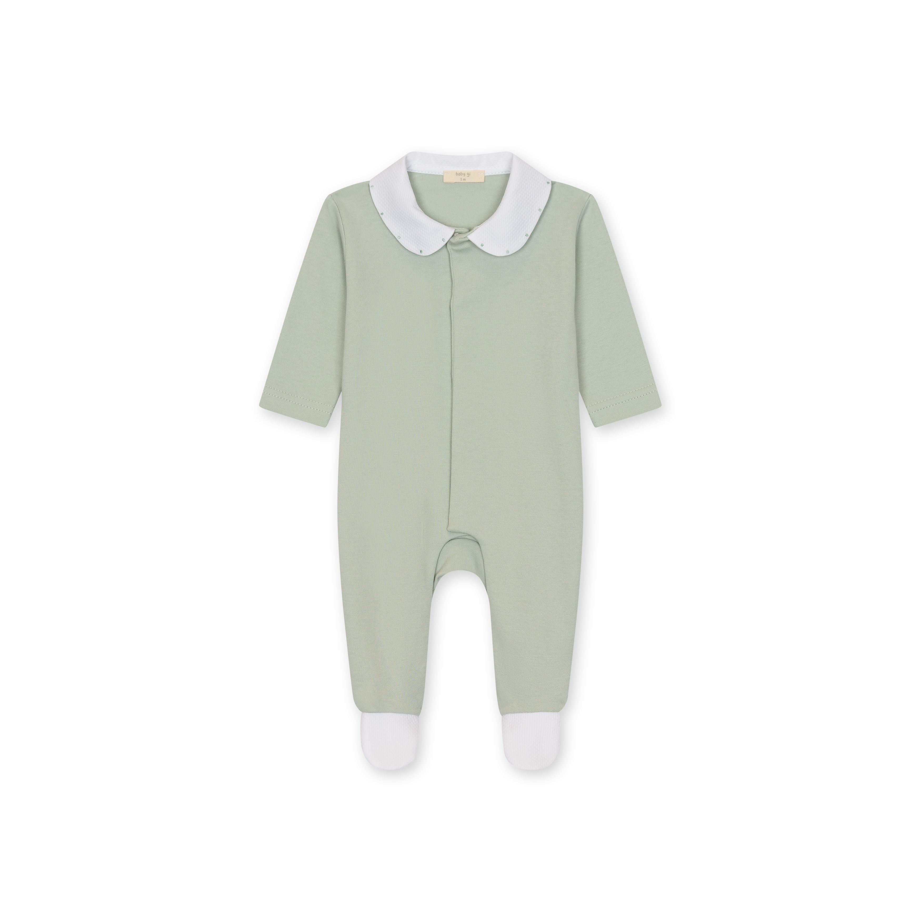 Mint Collar Footie