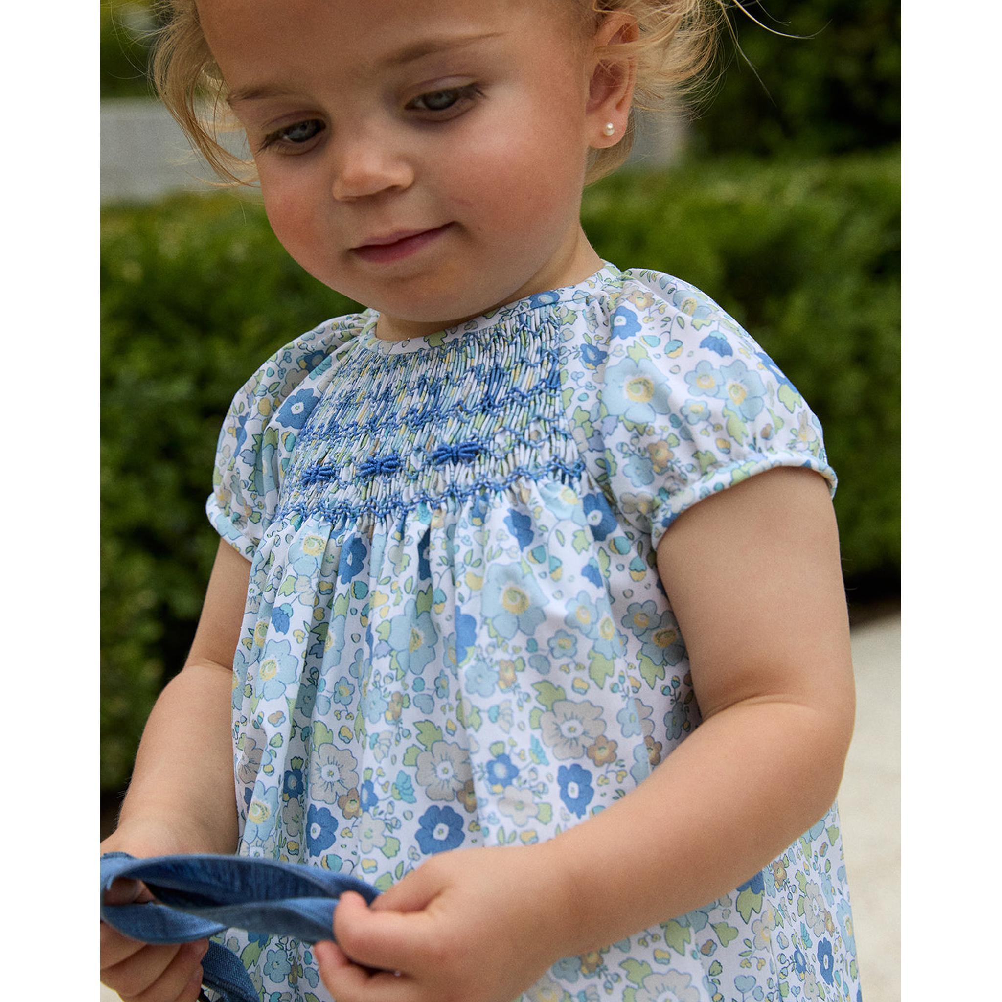Azulina Betsy Smocked Dress