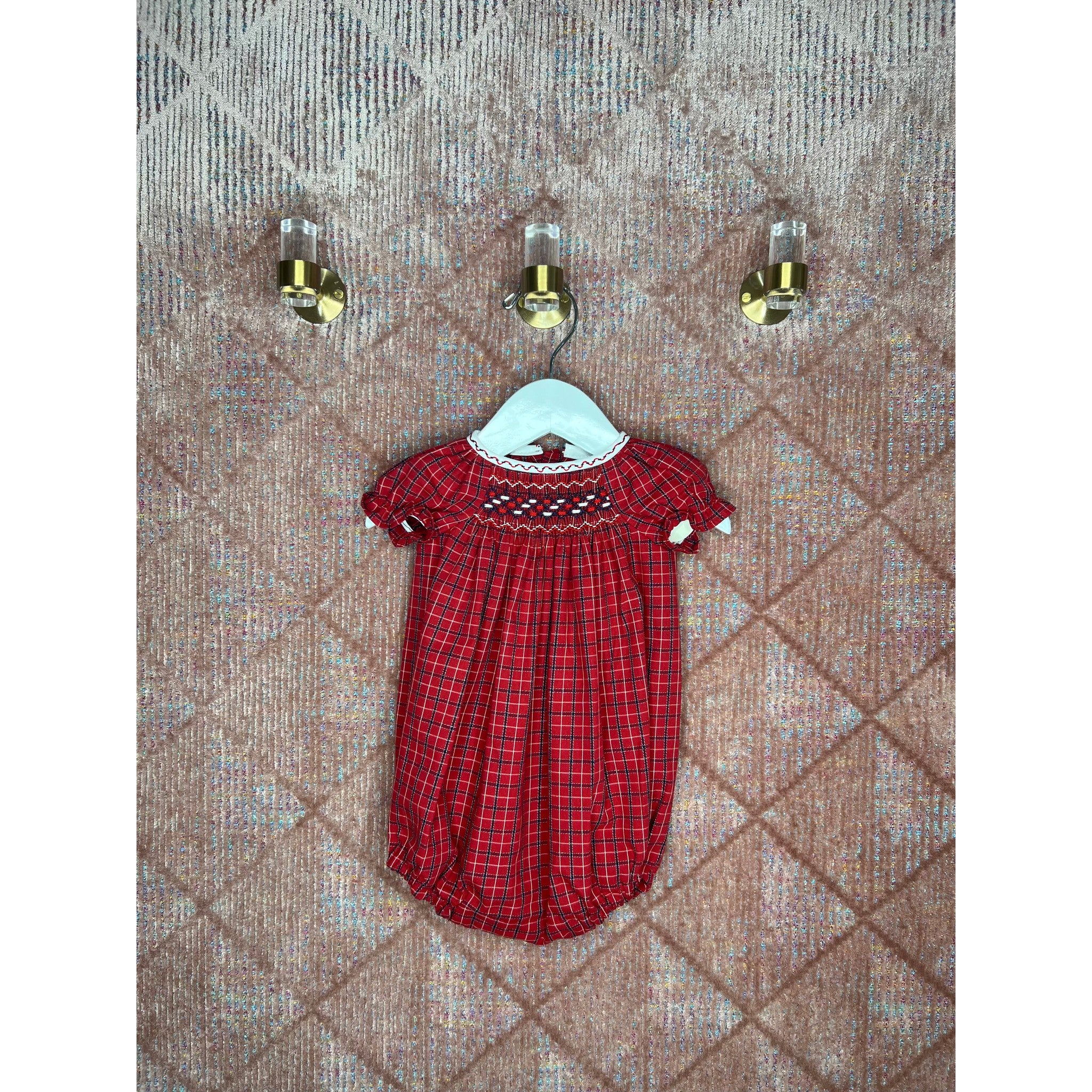 Freddy smocked romper