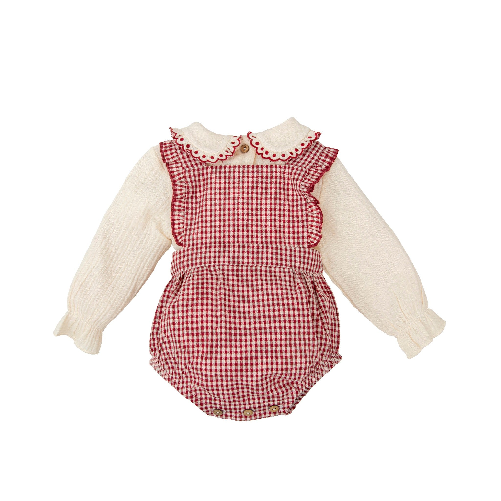 Almendro Ruffle Romper