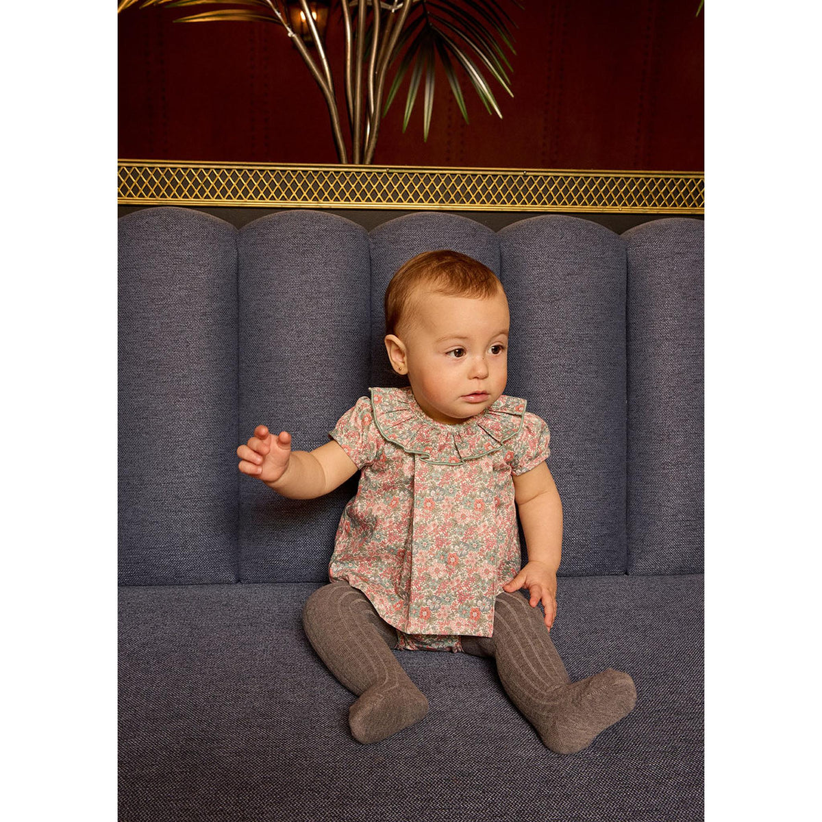 Vestido Bebe Cuatro Botones