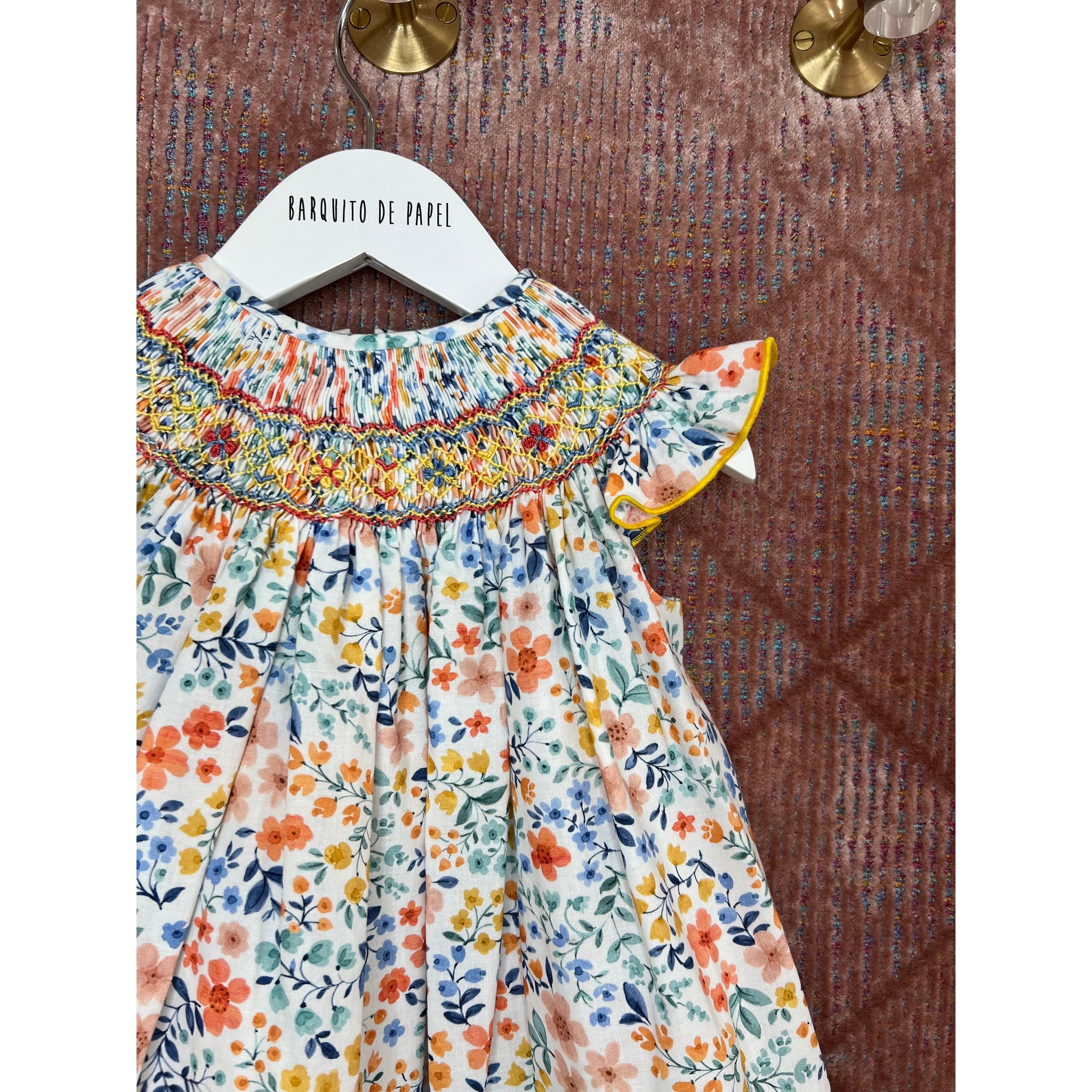 Poniente Hand Smocked Dress