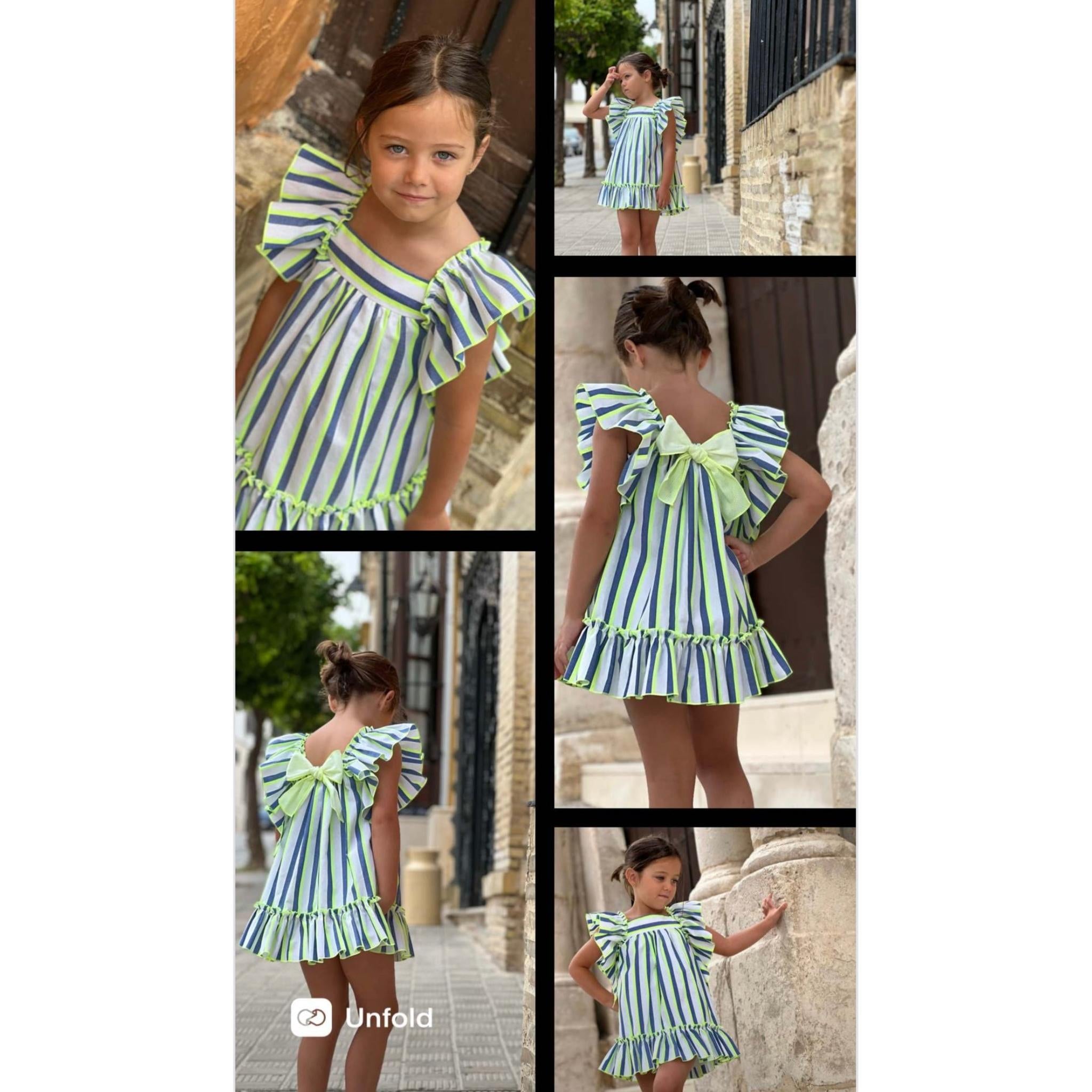 Fluor Stripes Dress