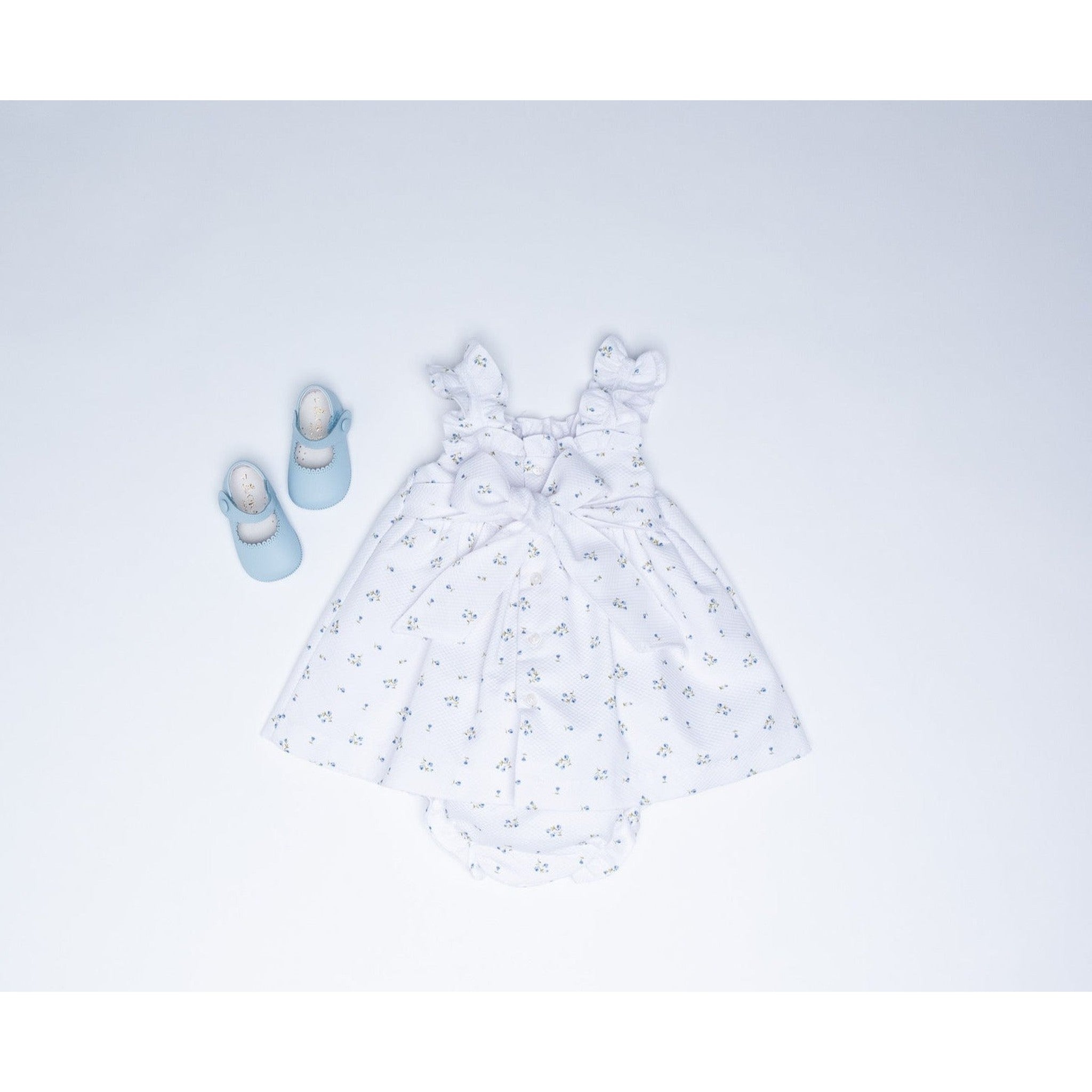 Bouquet Pique Bloomer Dress