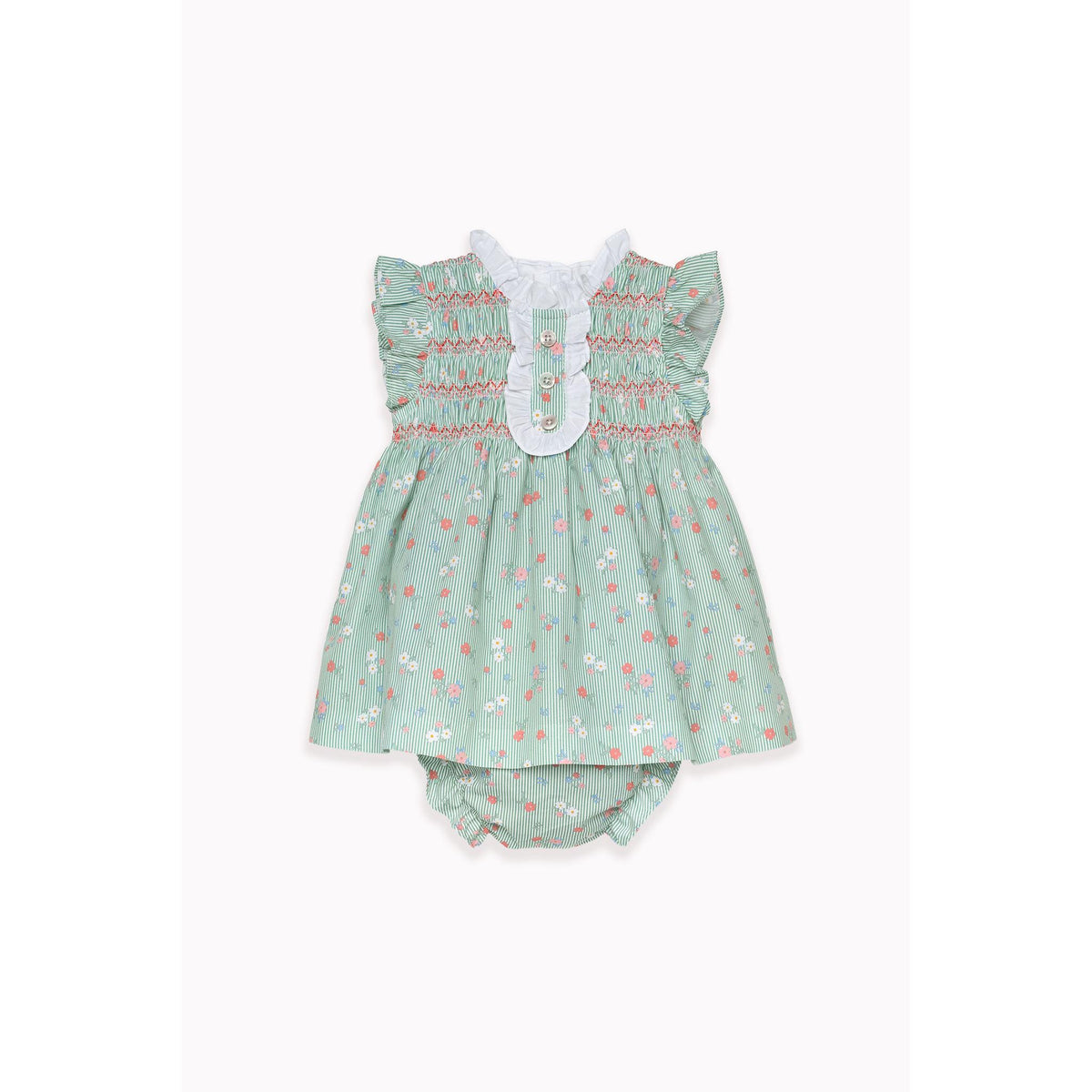 Raya Flor Smocked Dress