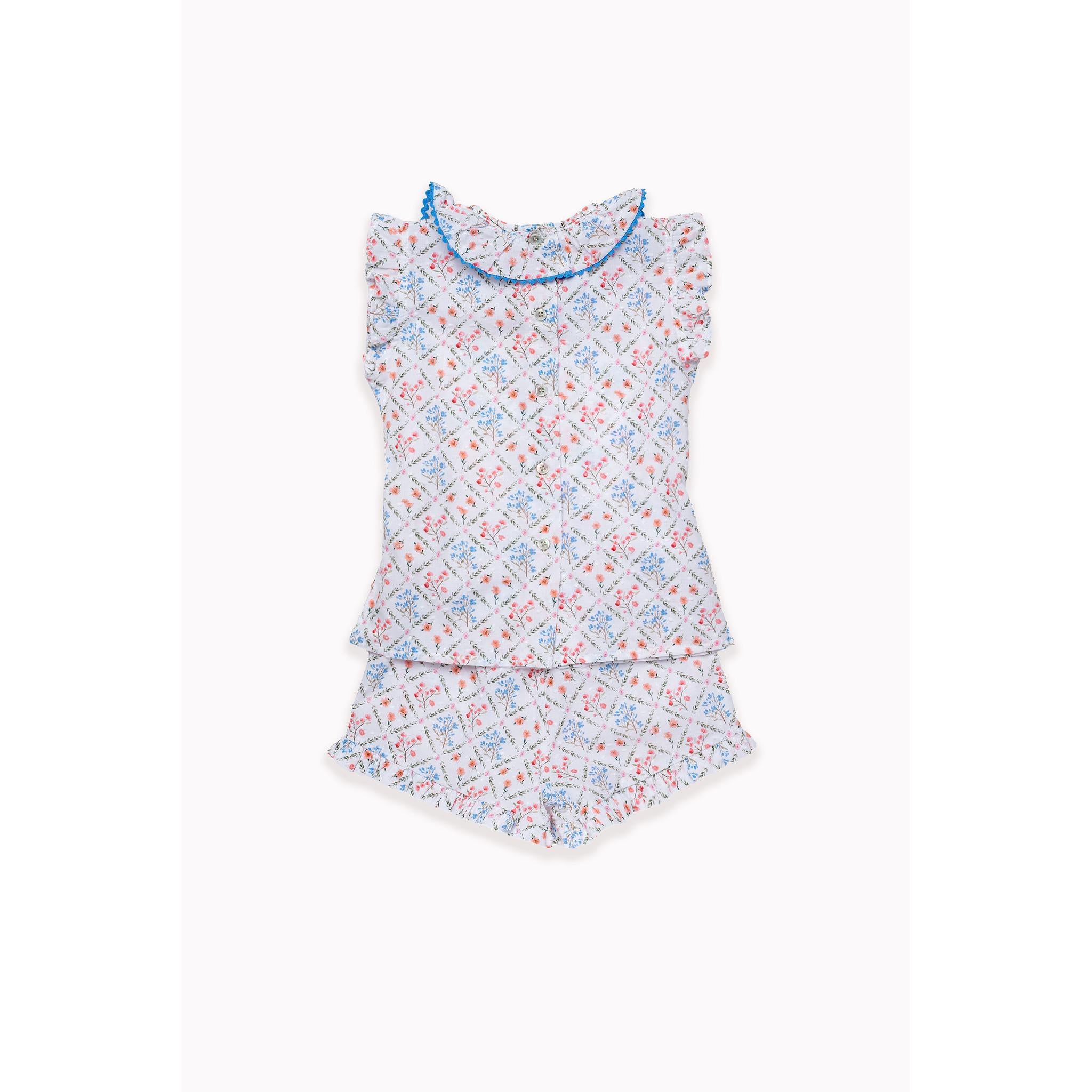Rombo Azul Plumeti Set