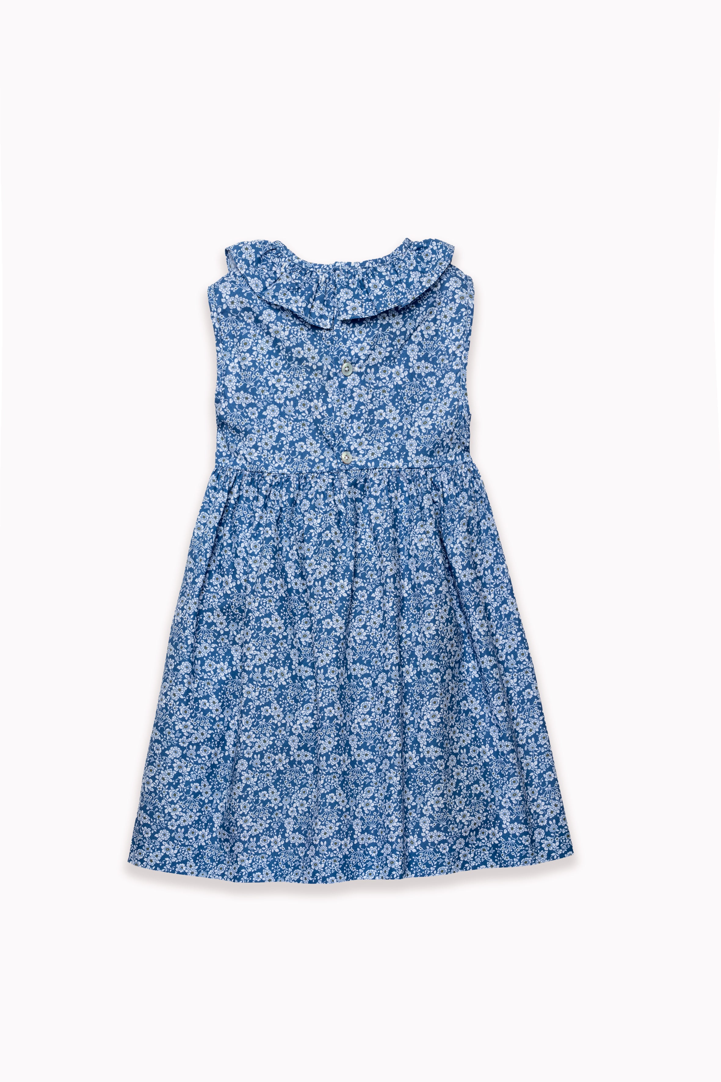 Flor Azul Smocked Dress