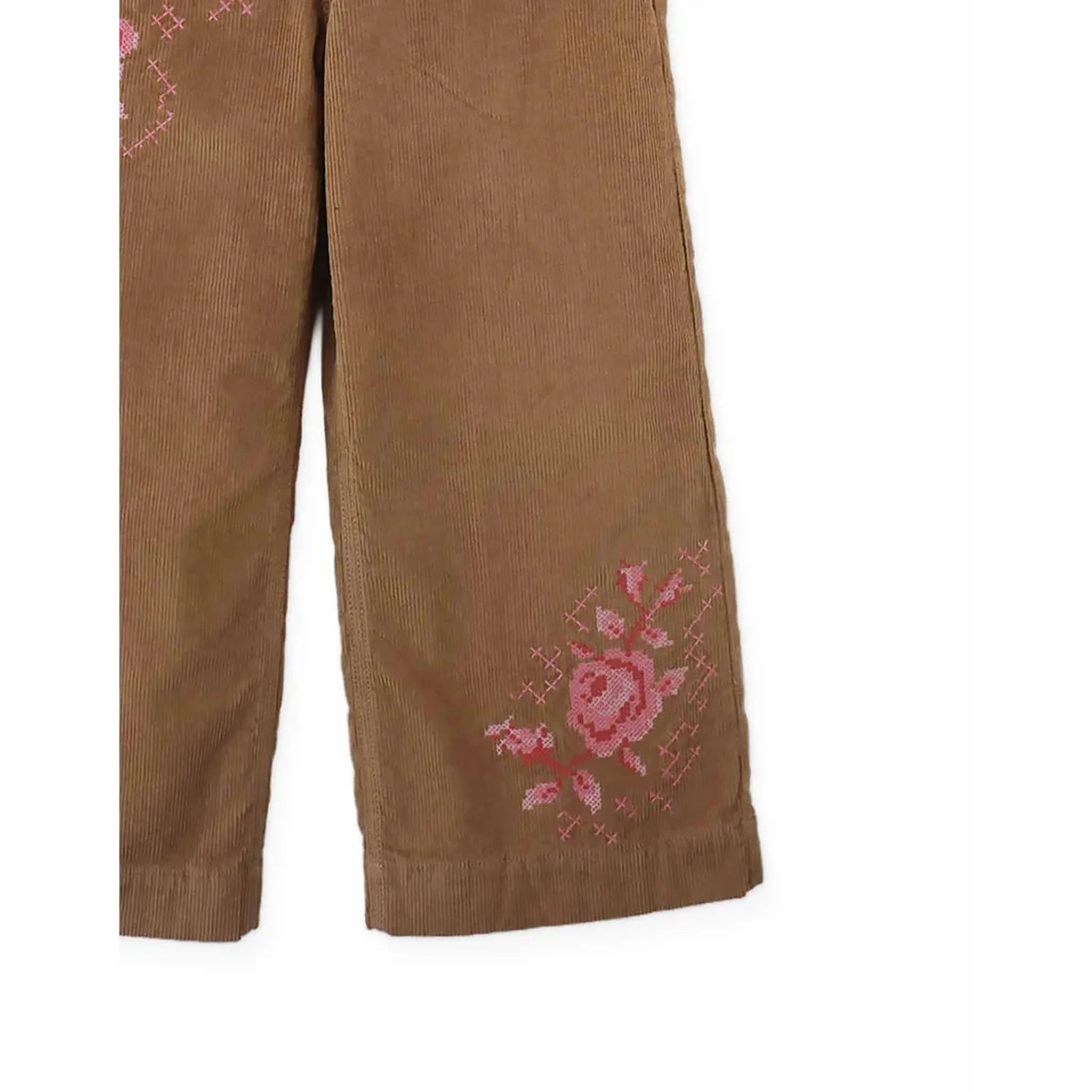 LOREINE WIDE LEG CORDUROY PANTS Set