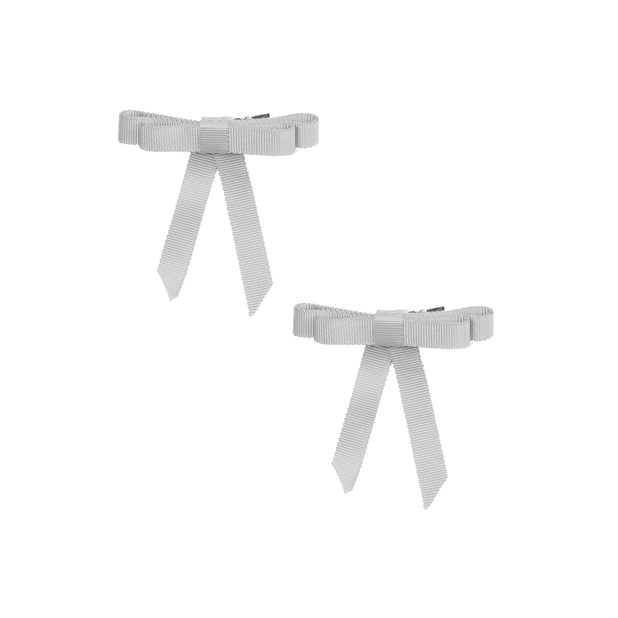 Grosgrain Bow Clip Set (2) - Several Colors