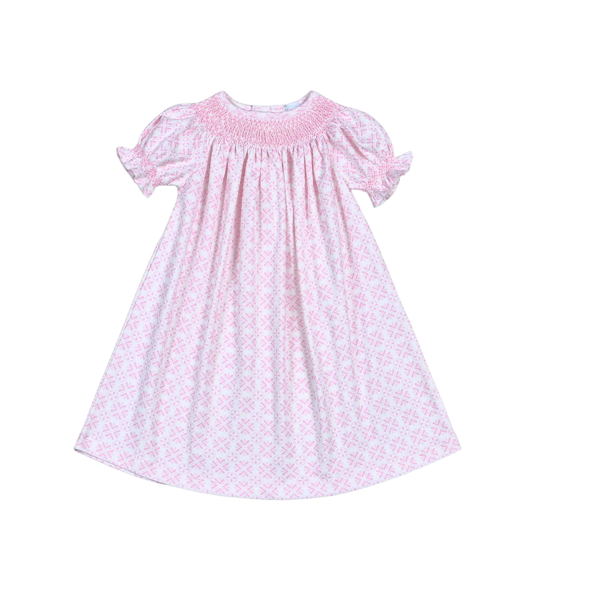 Hazel Hand Smocked Bishop Dress