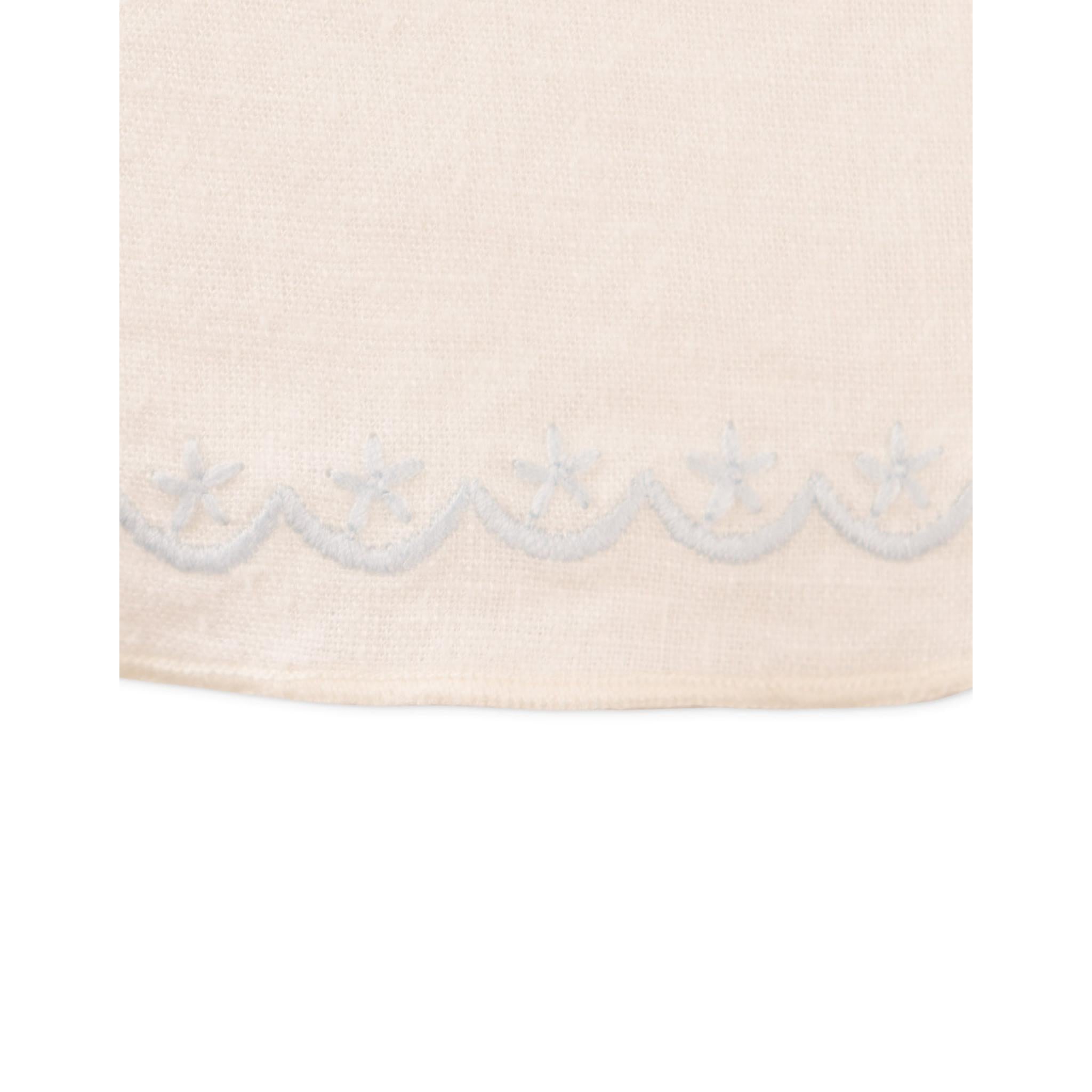 BABY SHARPAY EMBROIDERED BLOUSE & SHORTS SET