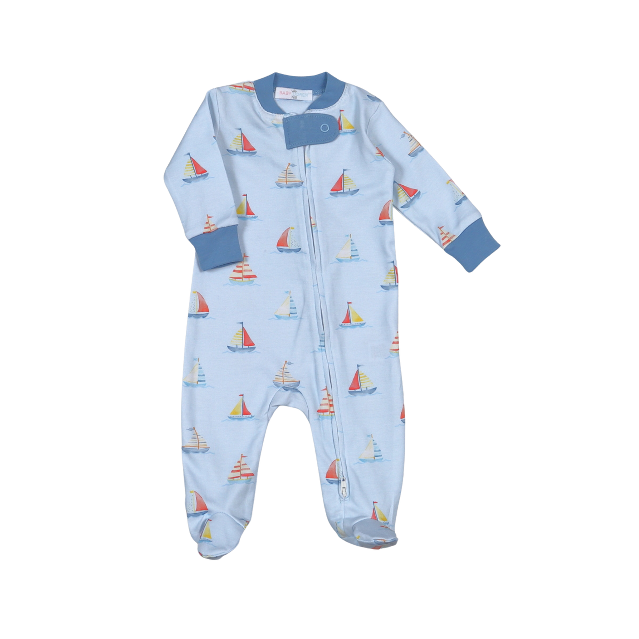 Sail Away Snaps Footie