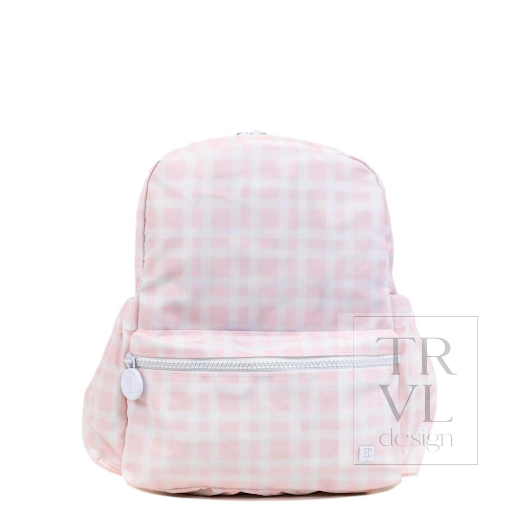 Mini Backer - Pimlico Plaid Pink