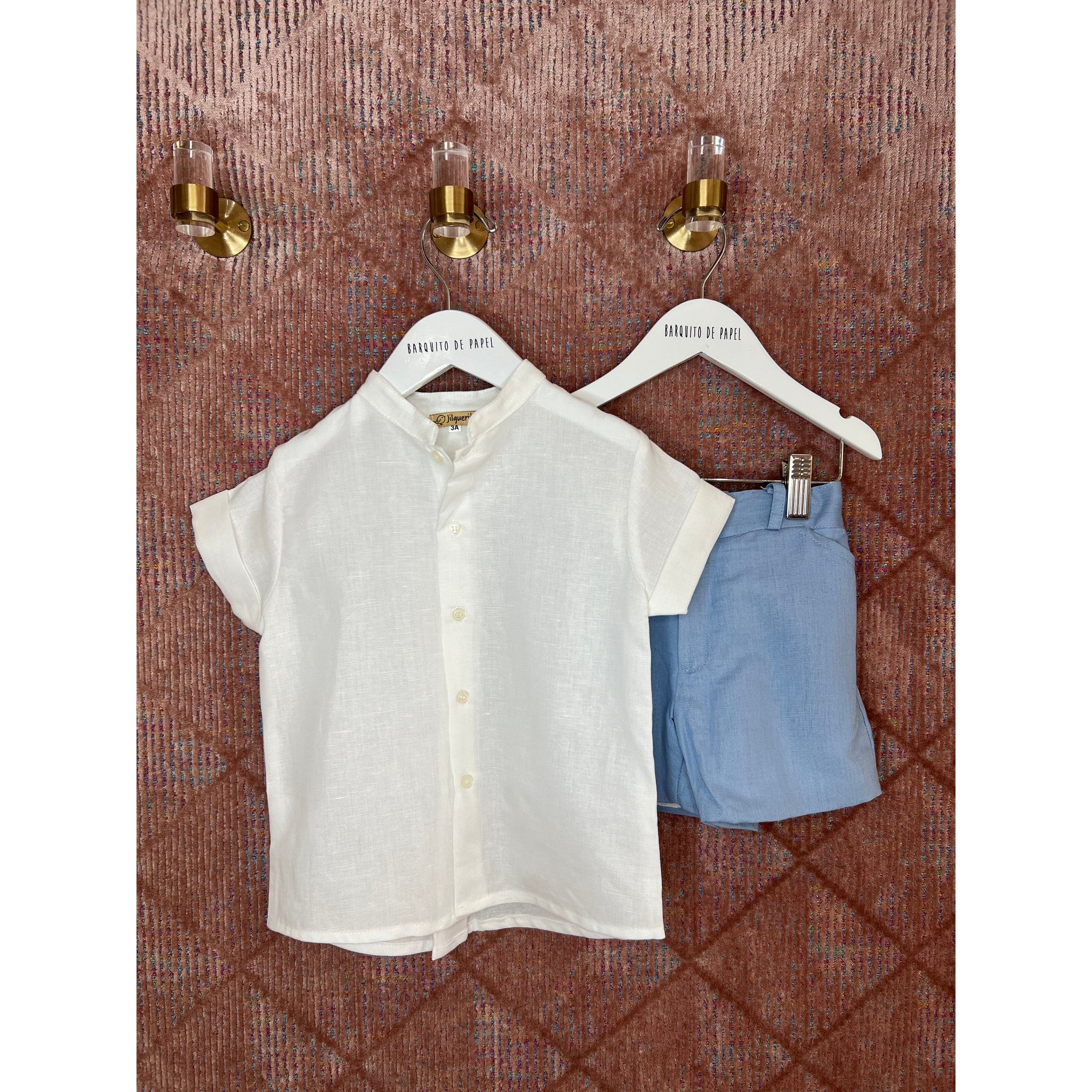 Garden Linen Short Set