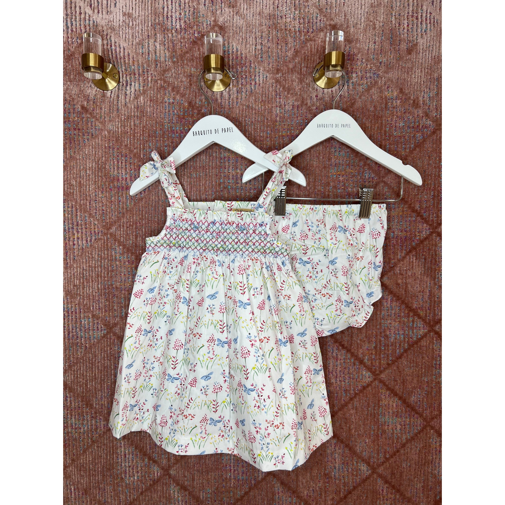 Jardin Smocked Bloomer Dress