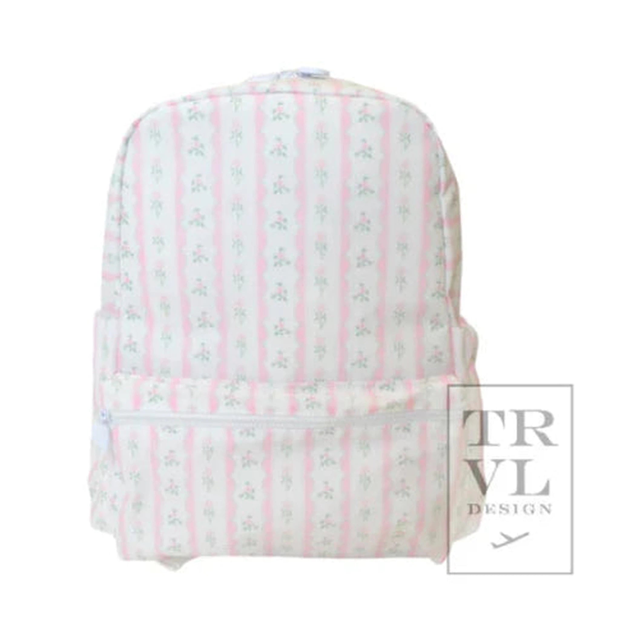 Mini Backer - Ribbon Floral Pink