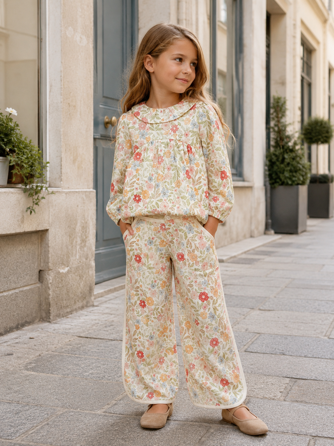 Floral Trouser Set