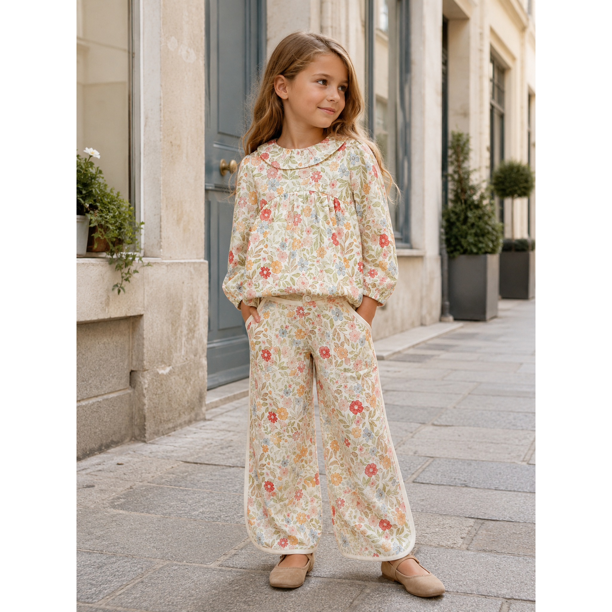 Floral Trouser Set