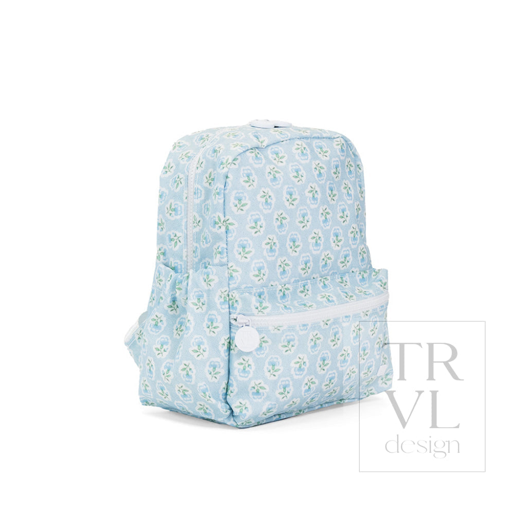 Mini Backer - Blue Petite Fleur